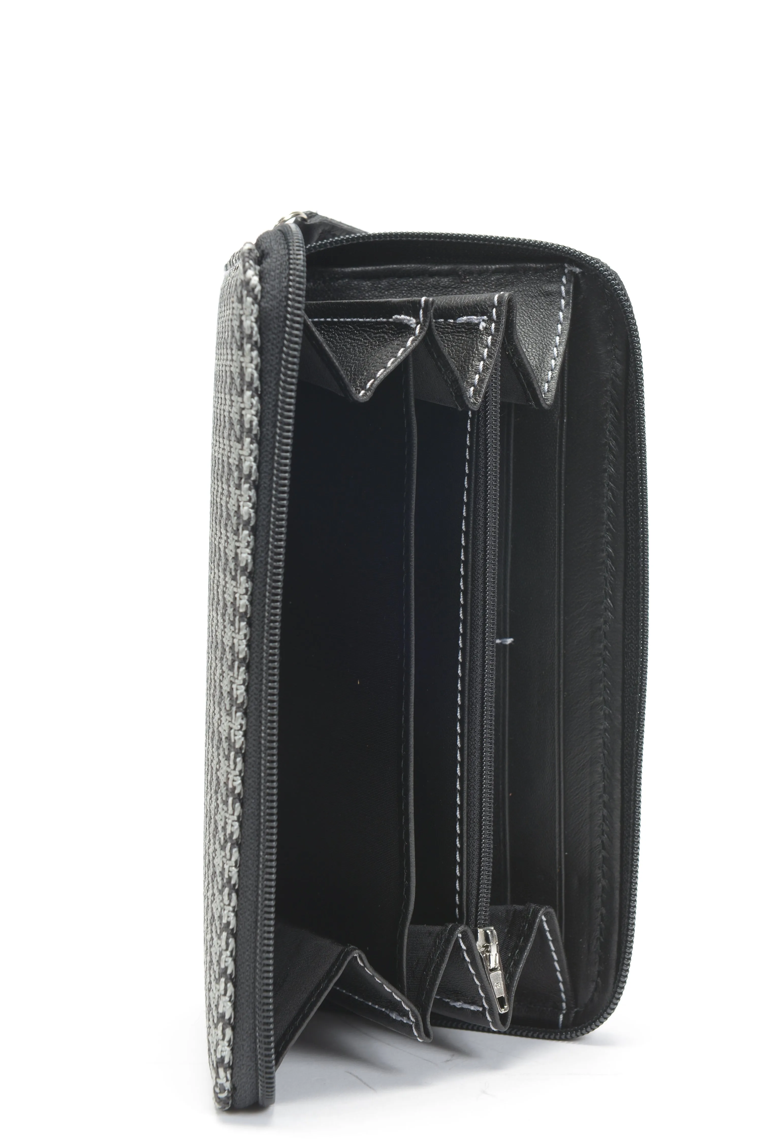 Special Sale - BigSpender / Ladies Purse - Houndtooth 'R' (modern)