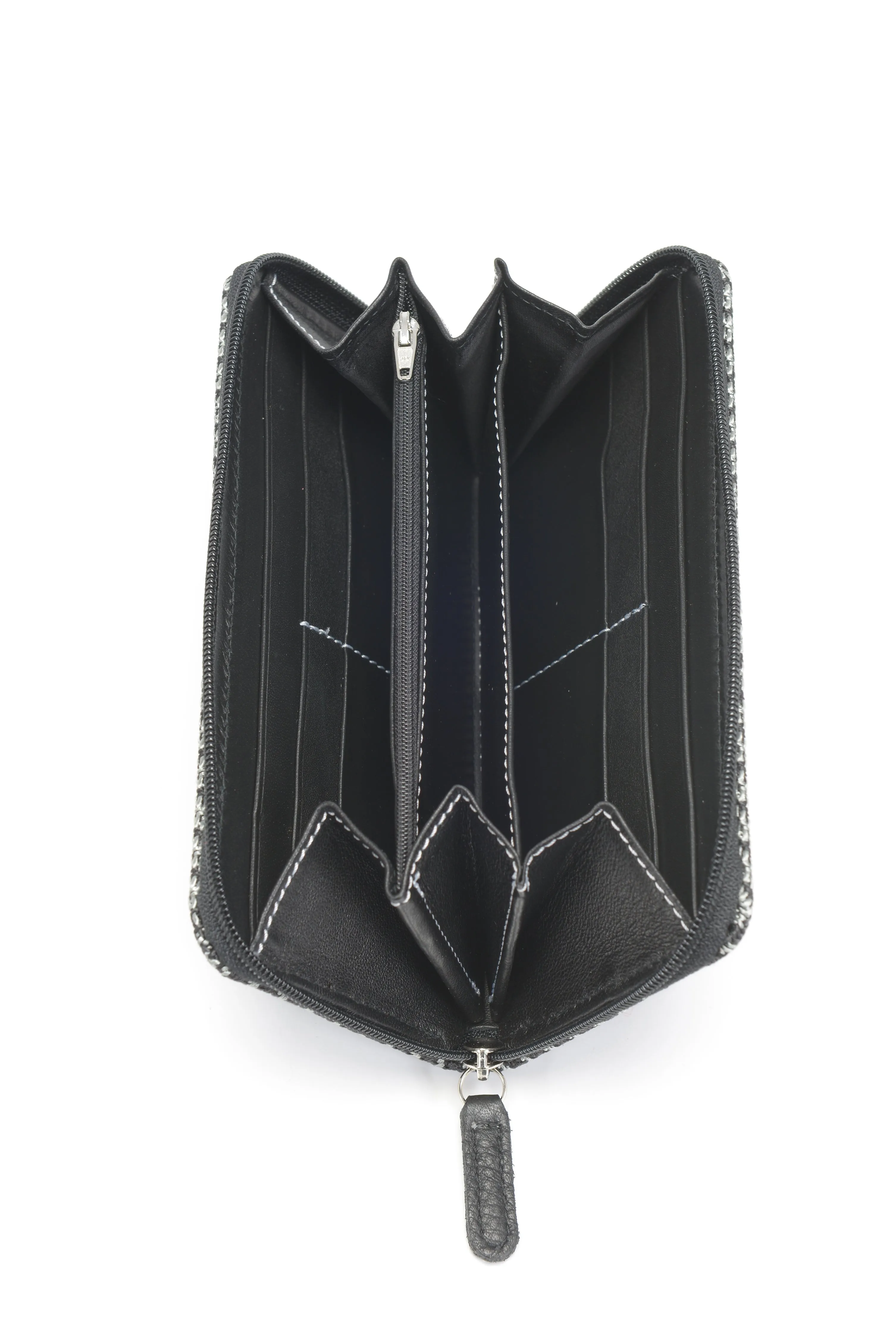 Special Sale - BigSpender / Ladies Purse - Houndtooth 'R' (modern)