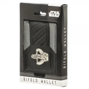 Star Wars Mandalorian Mix Material Bi-Fold Gift Boxed Wallet