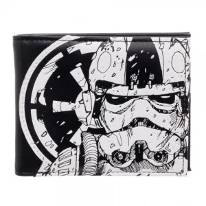 Star Wars Stormtrooper Galactic Empire Logo Bi-Fold Wallet