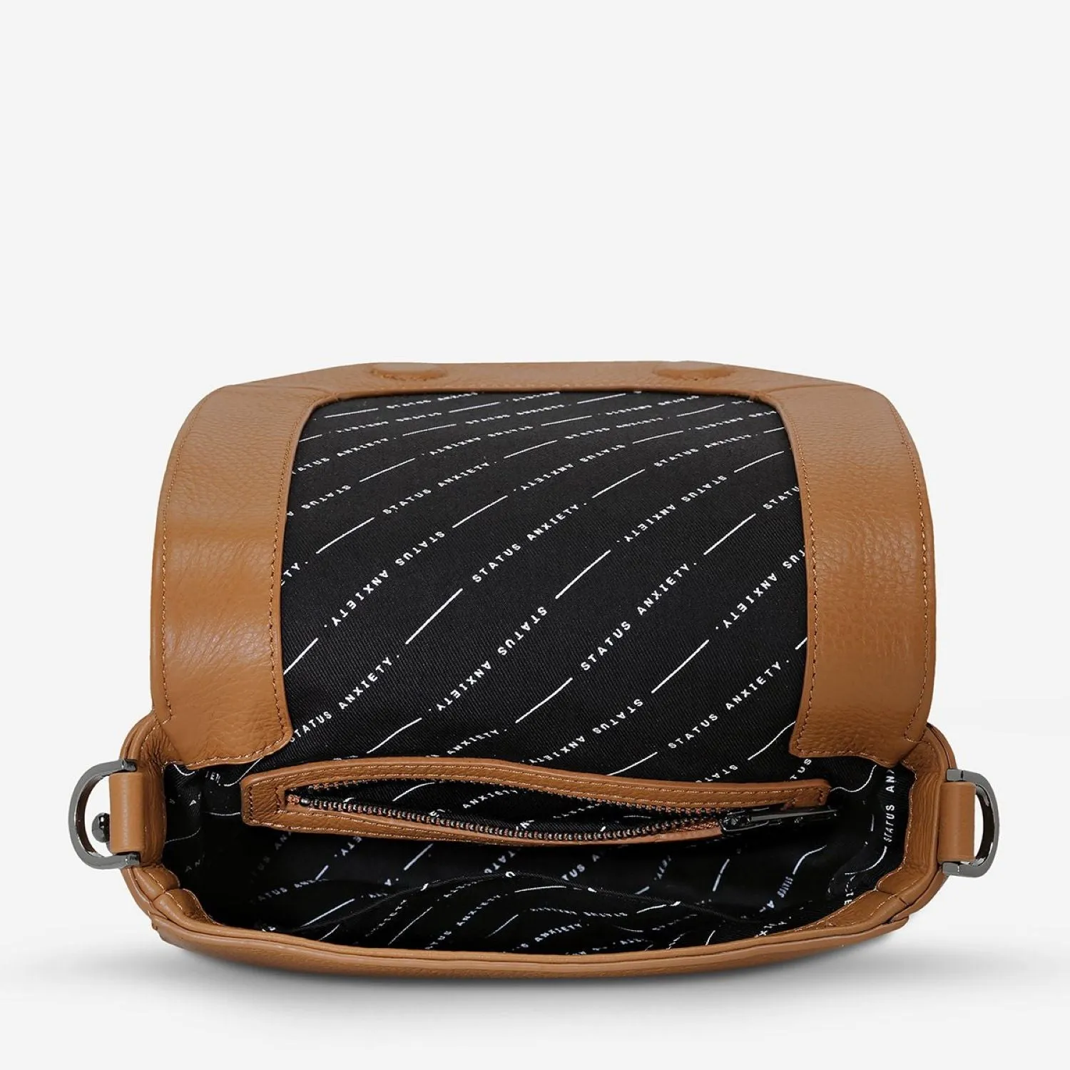 Status Anxiety Art Of Pretending Leather Crossbody