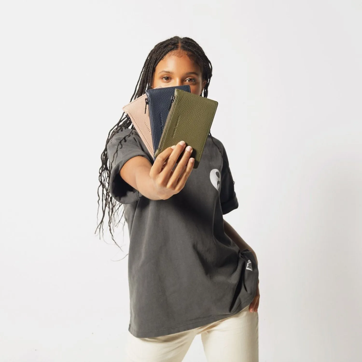 Status Anxiety Avoiding Things Leather Wallet