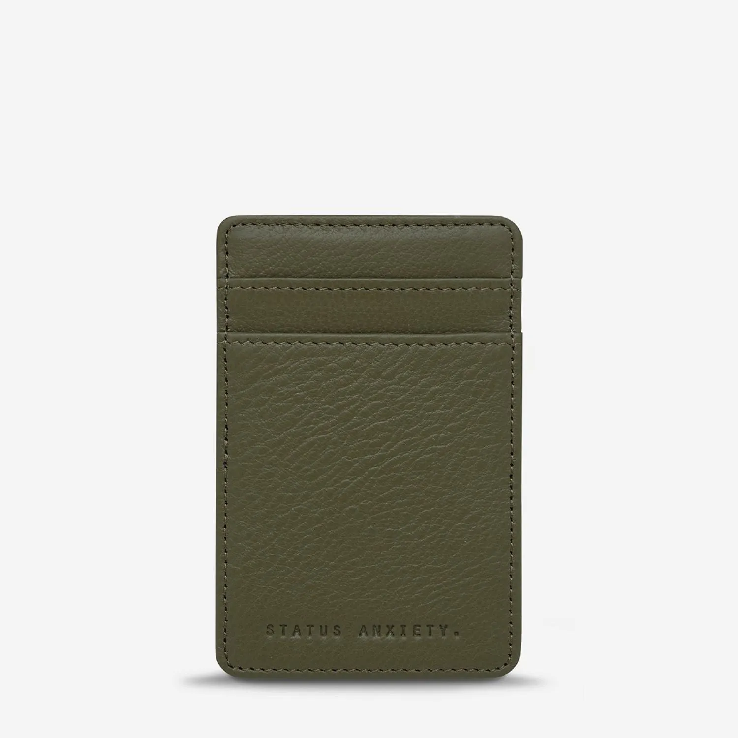 Status Anxiety Flip Leather Wallet