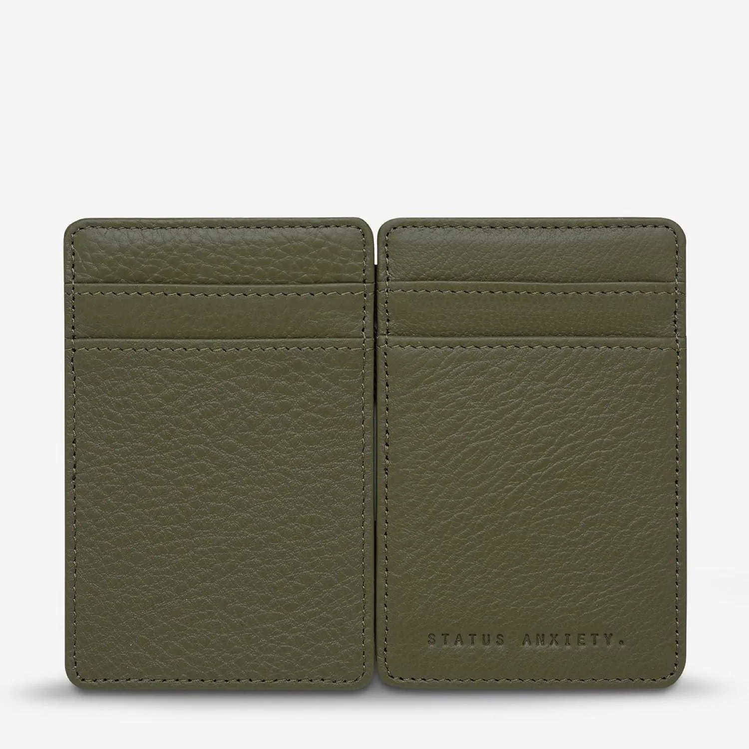 Status Anxiety Flip Leather Wallet