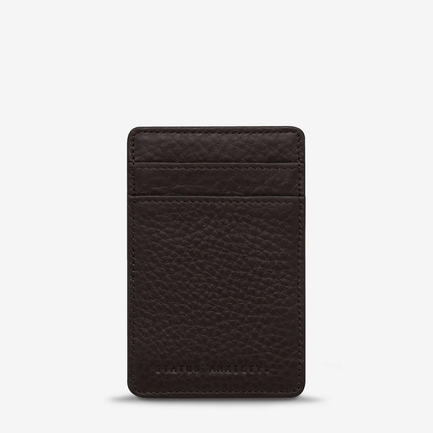 Status Anxiety Flip Leather Wallet