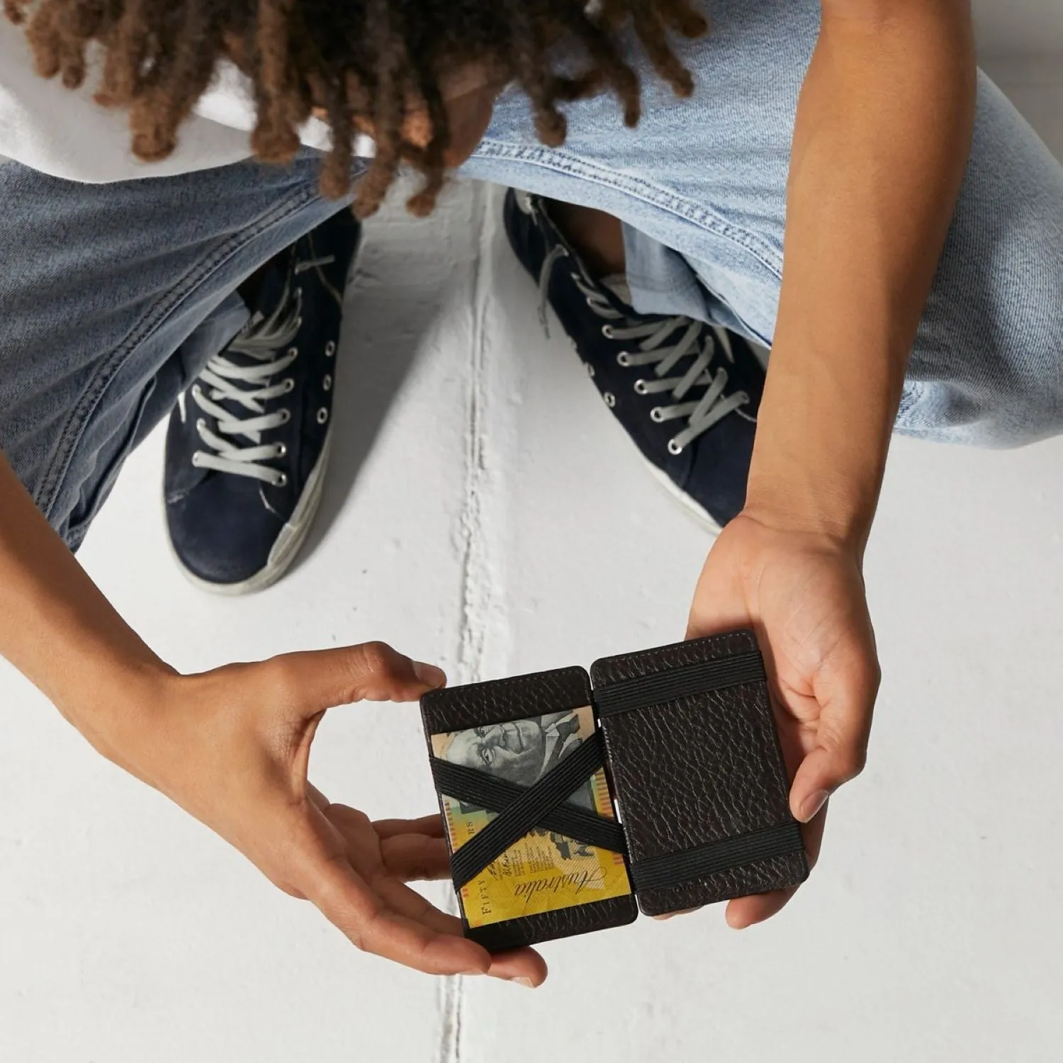 Status Anxiety Flip Leather Wallet