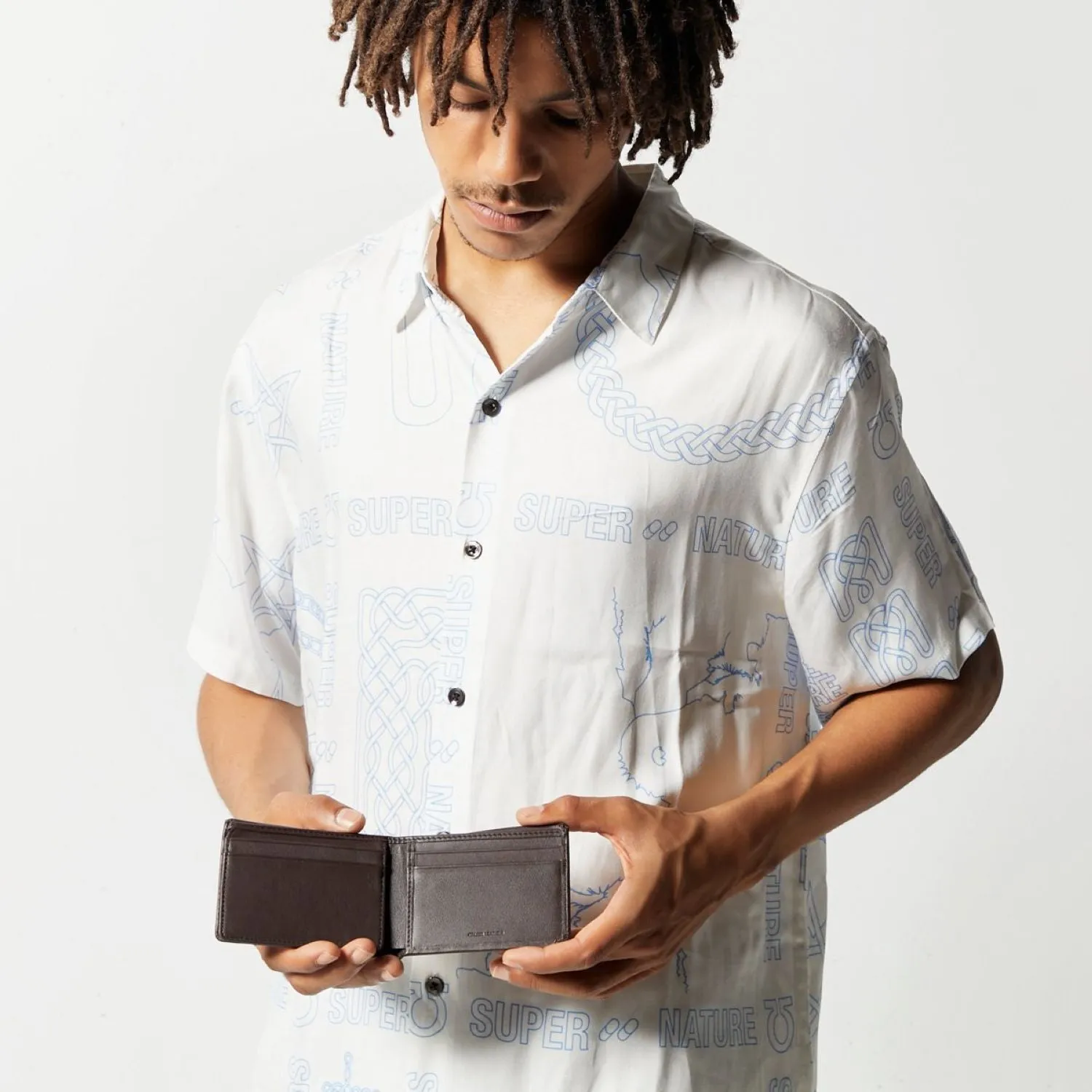 Status Anxiety Jonah Italian Leather Wallet