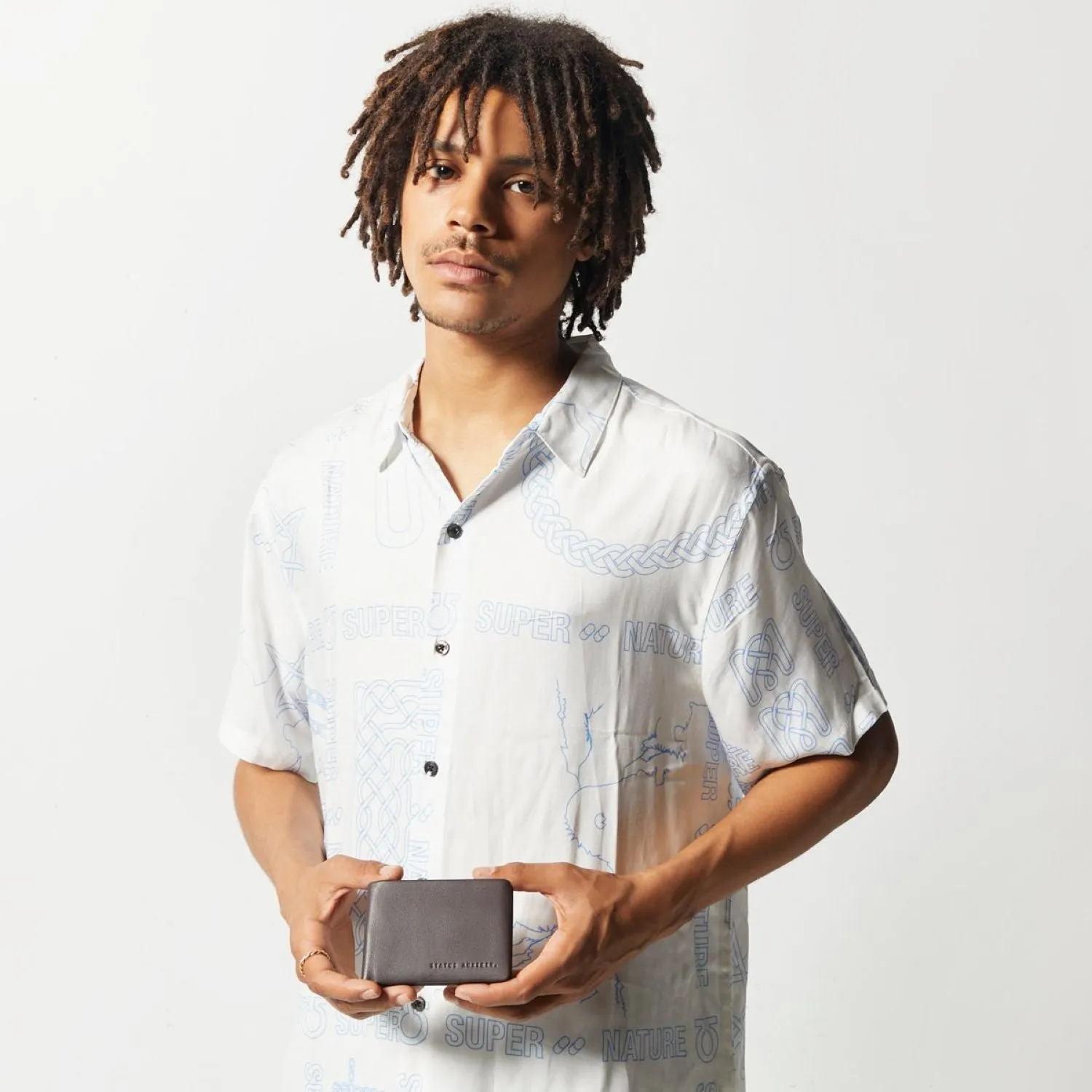 Status Anxiety Jonah Italian Leather Wallet