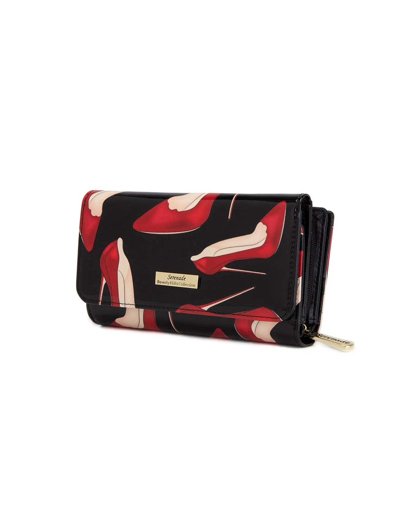 STILETTO MED LEATHER RFID WALLET- WSF1902