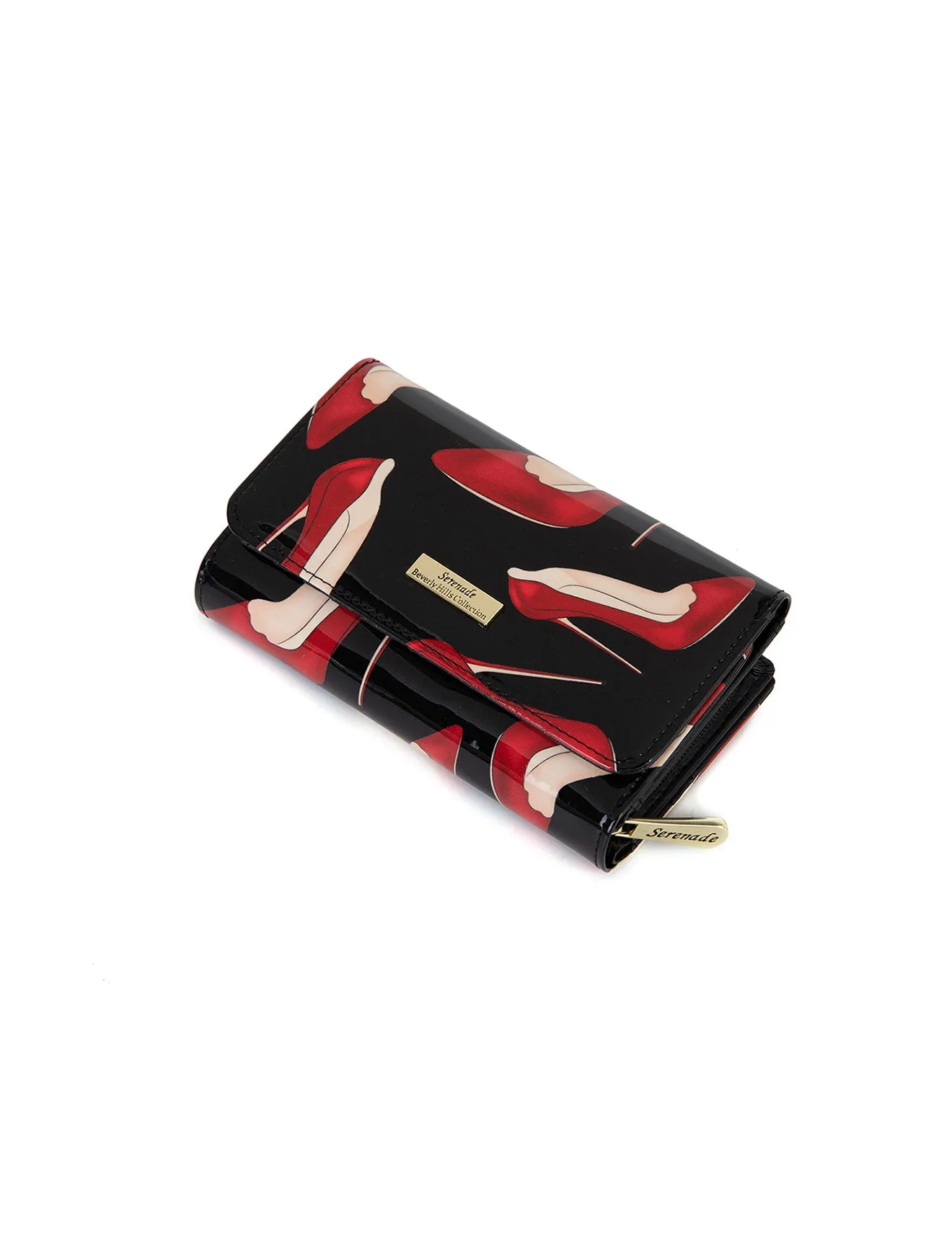 STILETTO MED LEATHER RFID WALLET- WSF1902