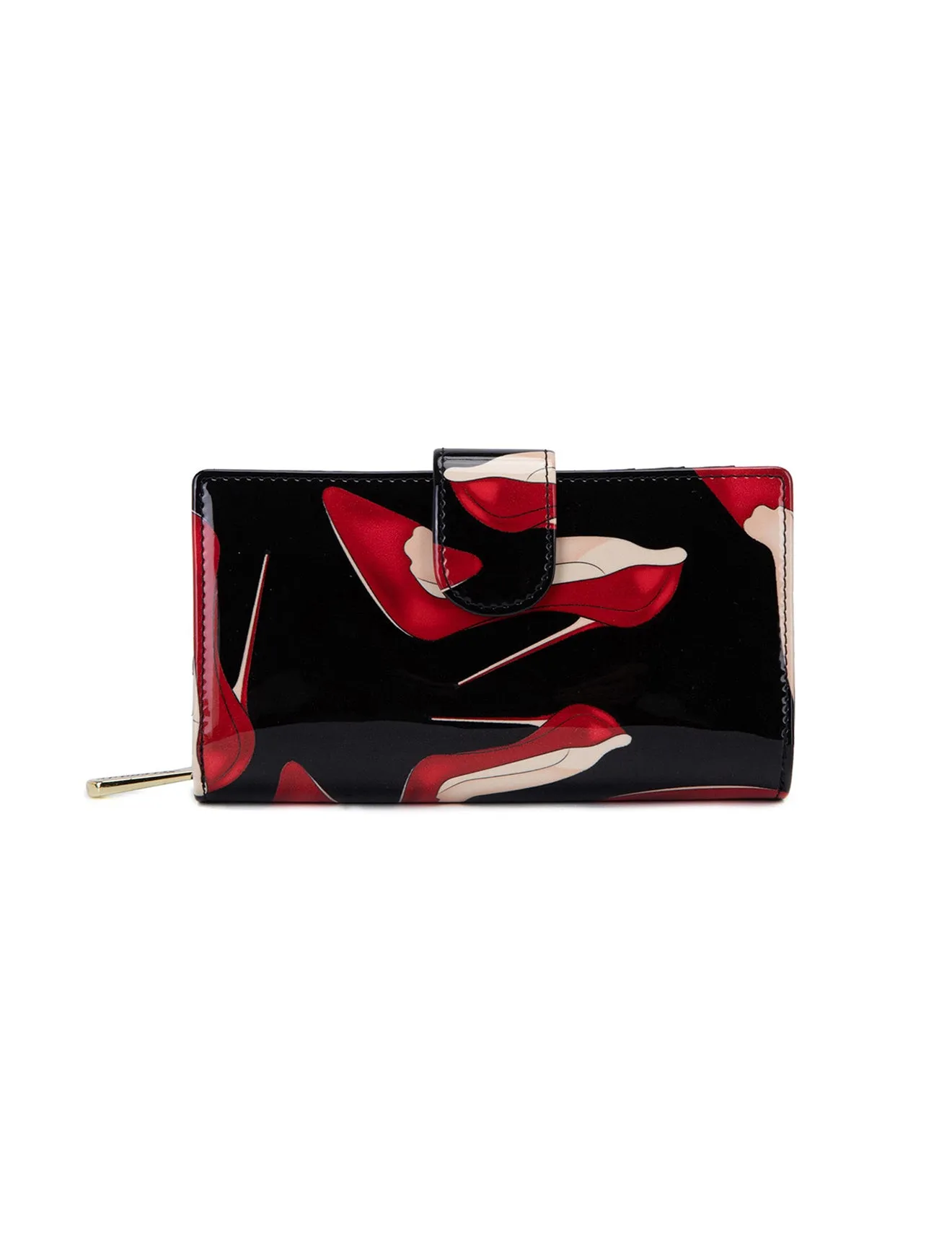 STILETTO MED LEATHER RFID WALLET- WSF1902