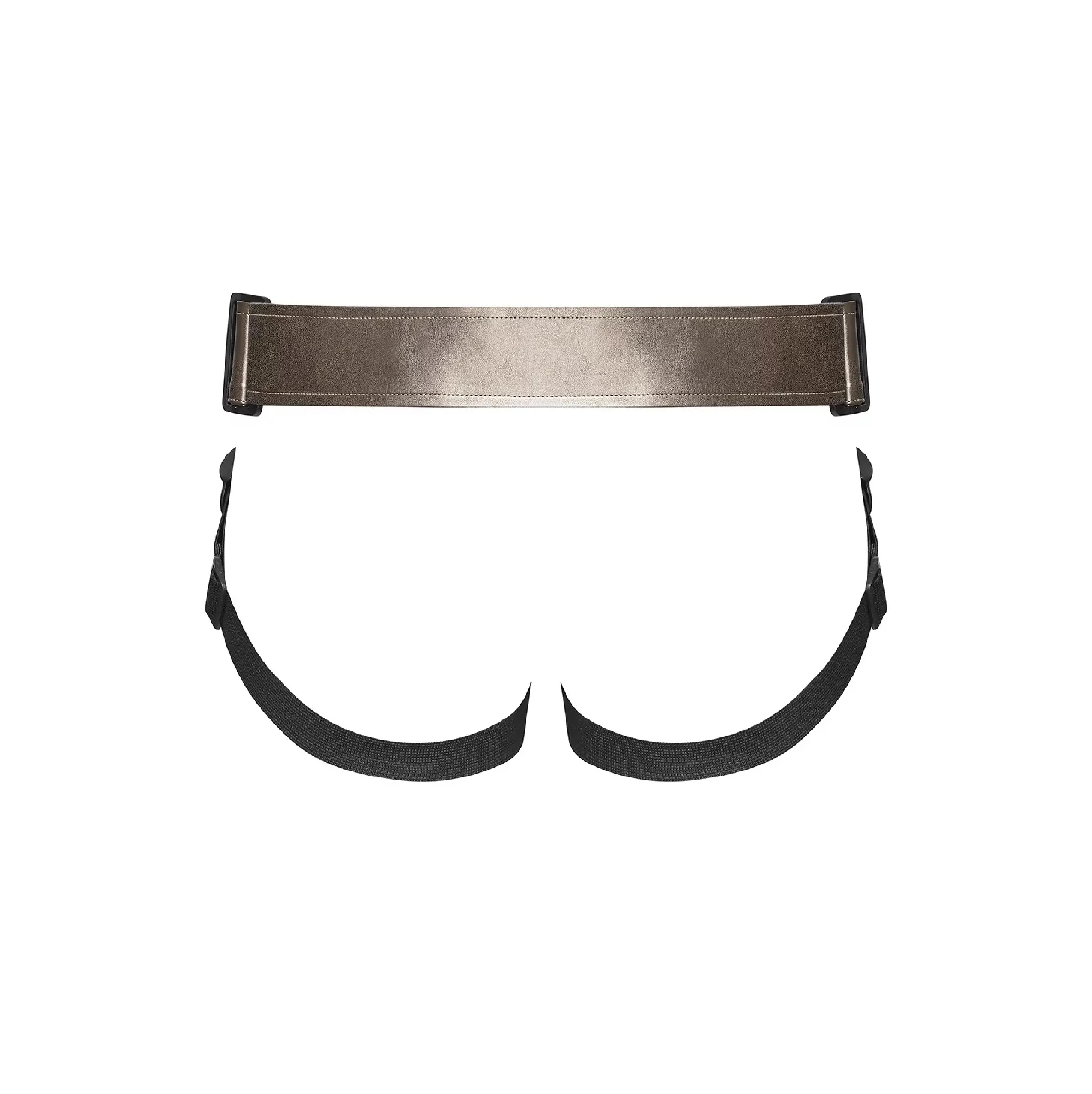 Strap On me - Leatherette Harness  Curious - Bronze