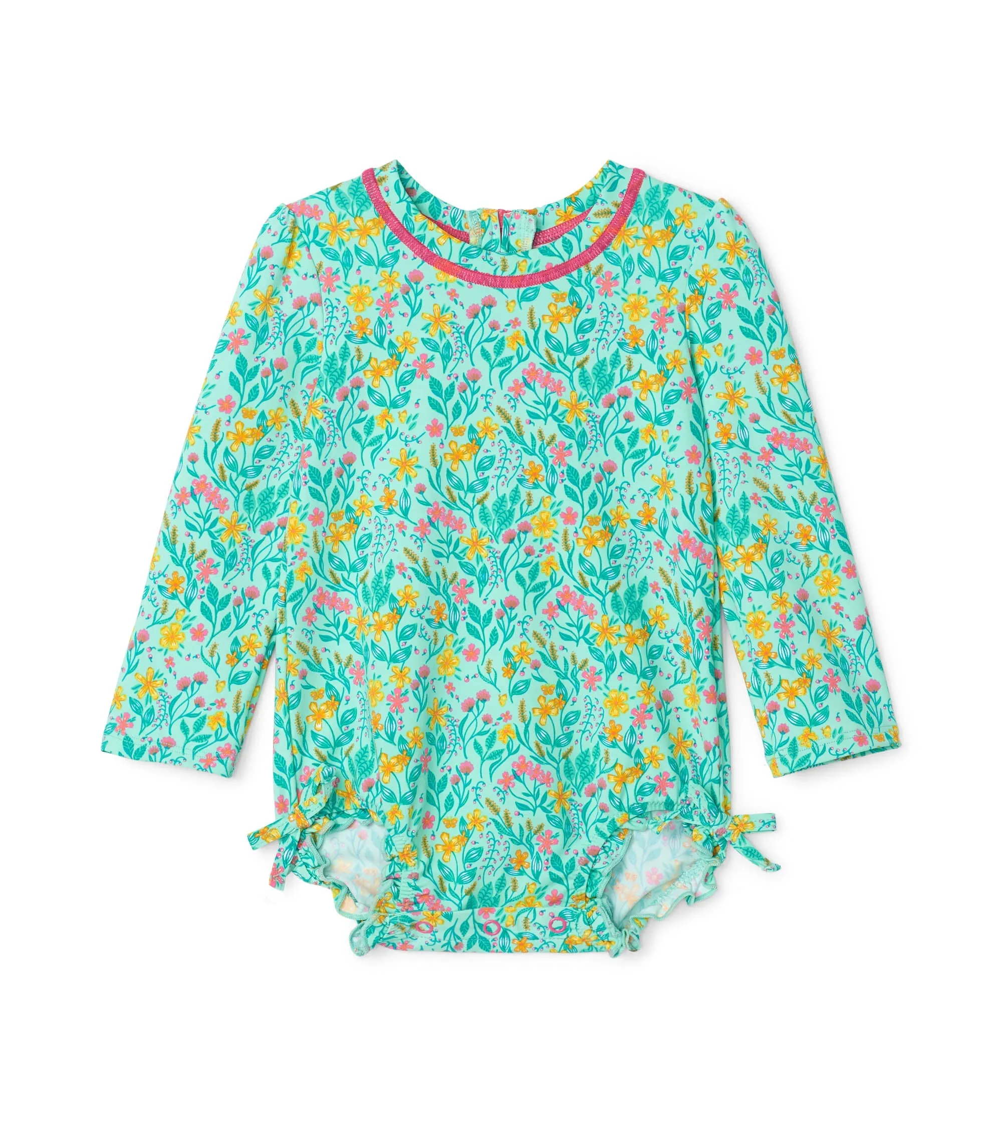 Summer Garden Rashguard Swimsuit