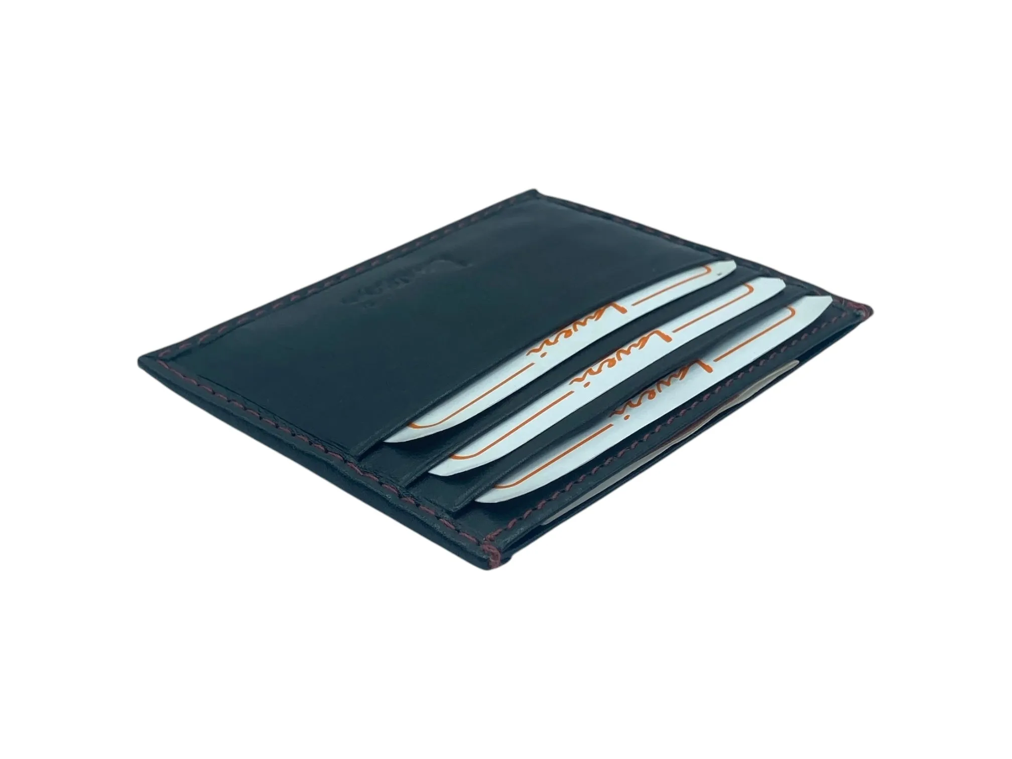 Super Slim Soft Genuine Leather Card Holder, Mini Credit Card Wallet # 1066/3