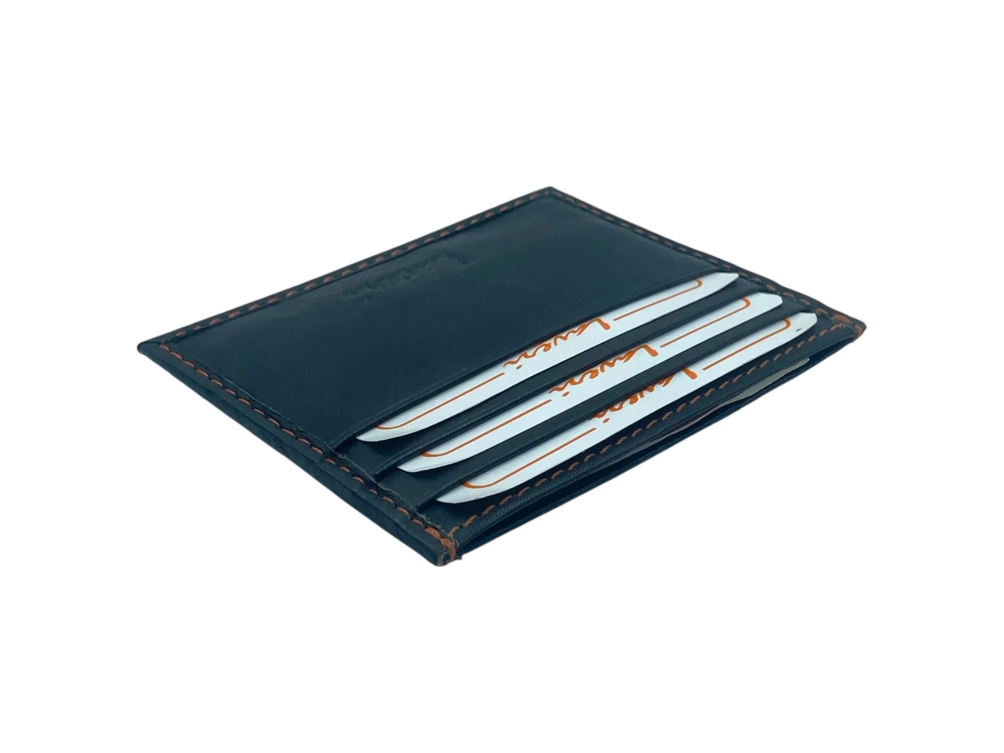 Super Slim Soft Genuine Leather Card Holder, Mini Credit Card Wallet # 1066/3