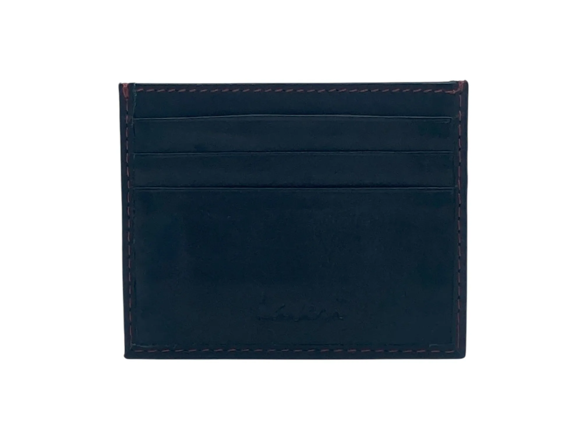 Super Slim Soft Genuine Leather Card Holder, Mini Credit Card Wallet # 1066/3