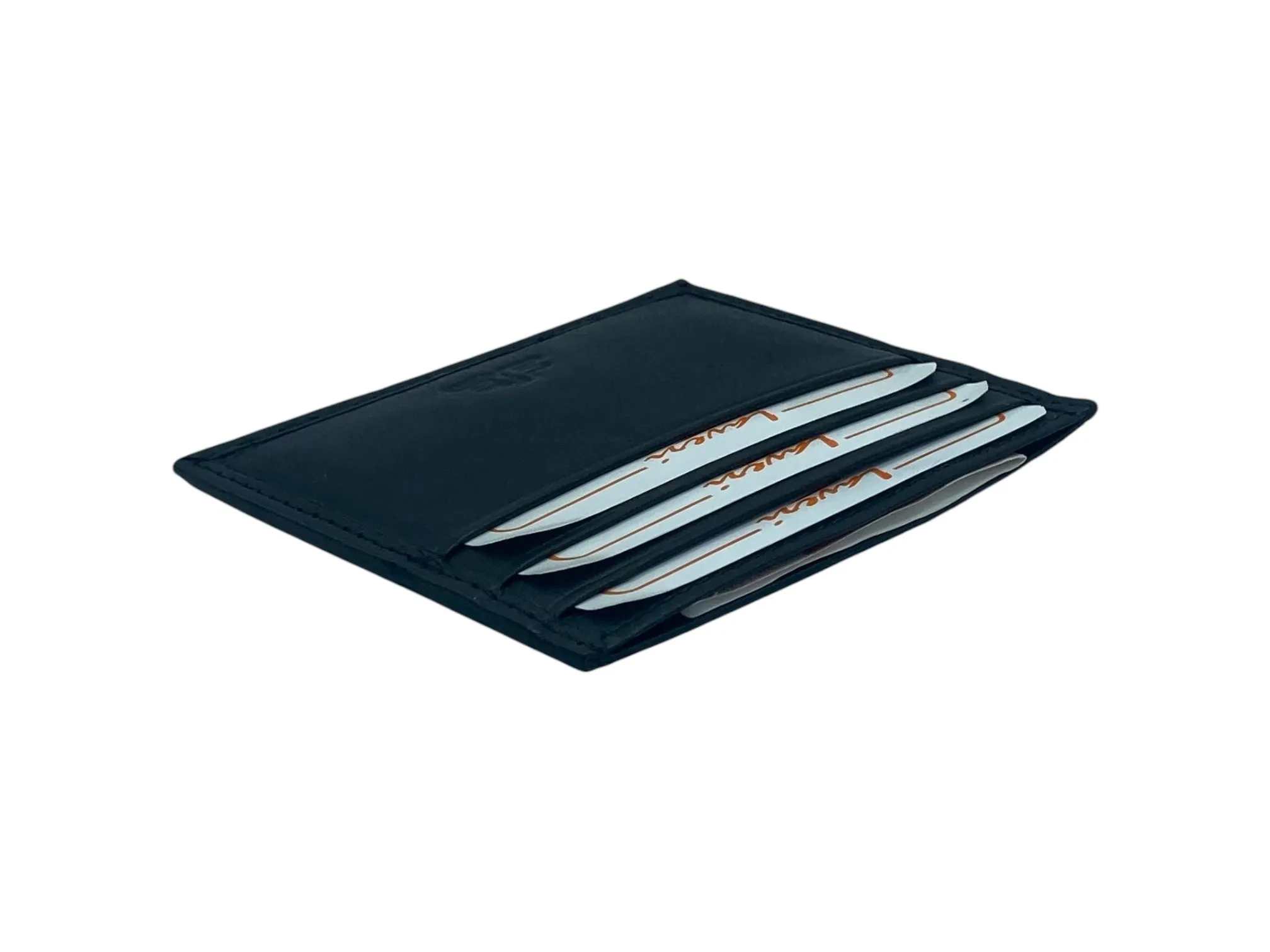 Super Slim Soft Genuine Leather Card Holder, Mini Credit Card Wallet # 1066/3