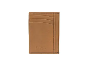 Super Slim Soft Genuine Leather Card Holder, Mini Credit Card Wallet # 1598N