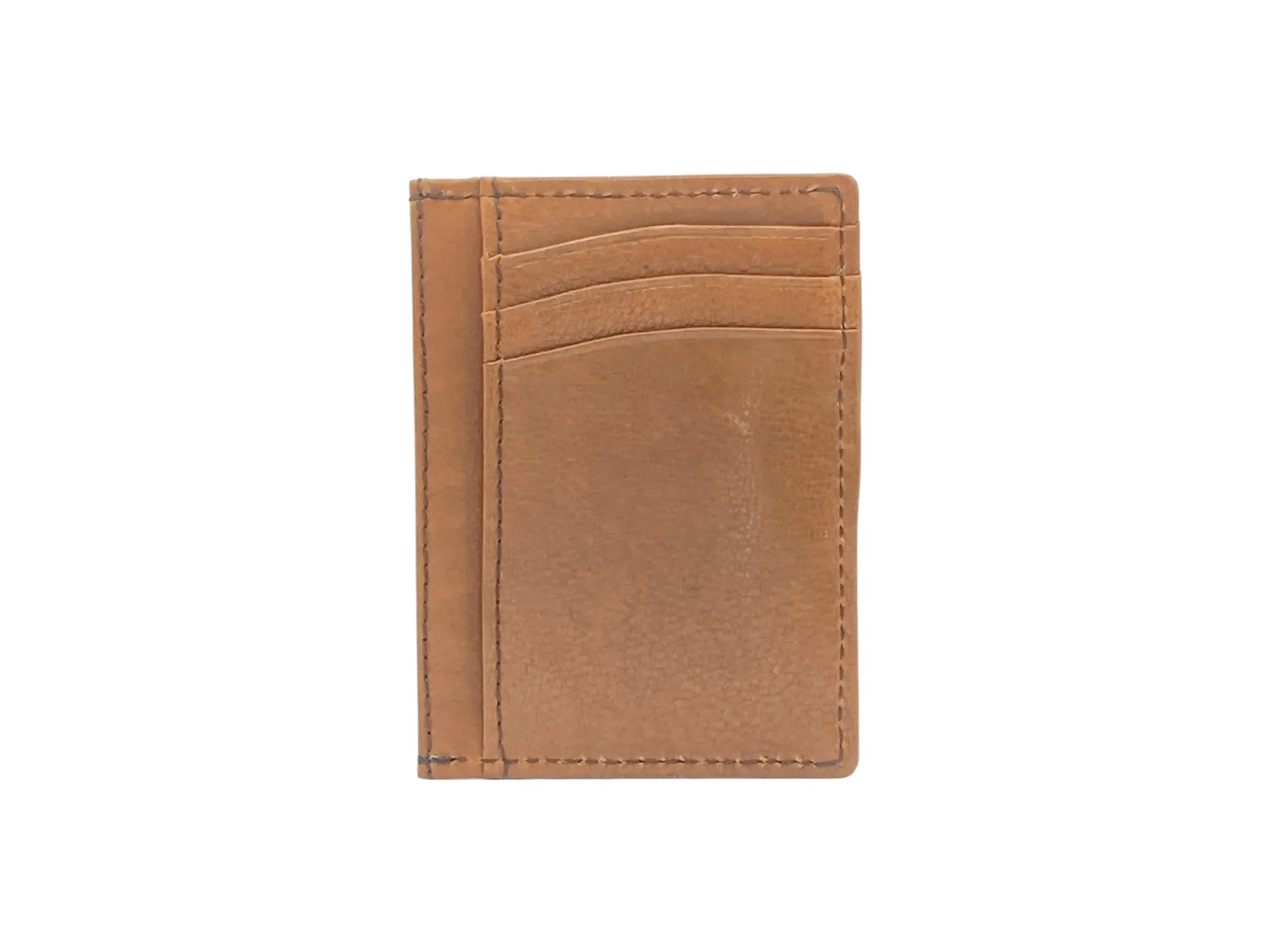 Super Slim Soft Genuine Leather Card Holder, Mini Credit Card Wallet # 1598N