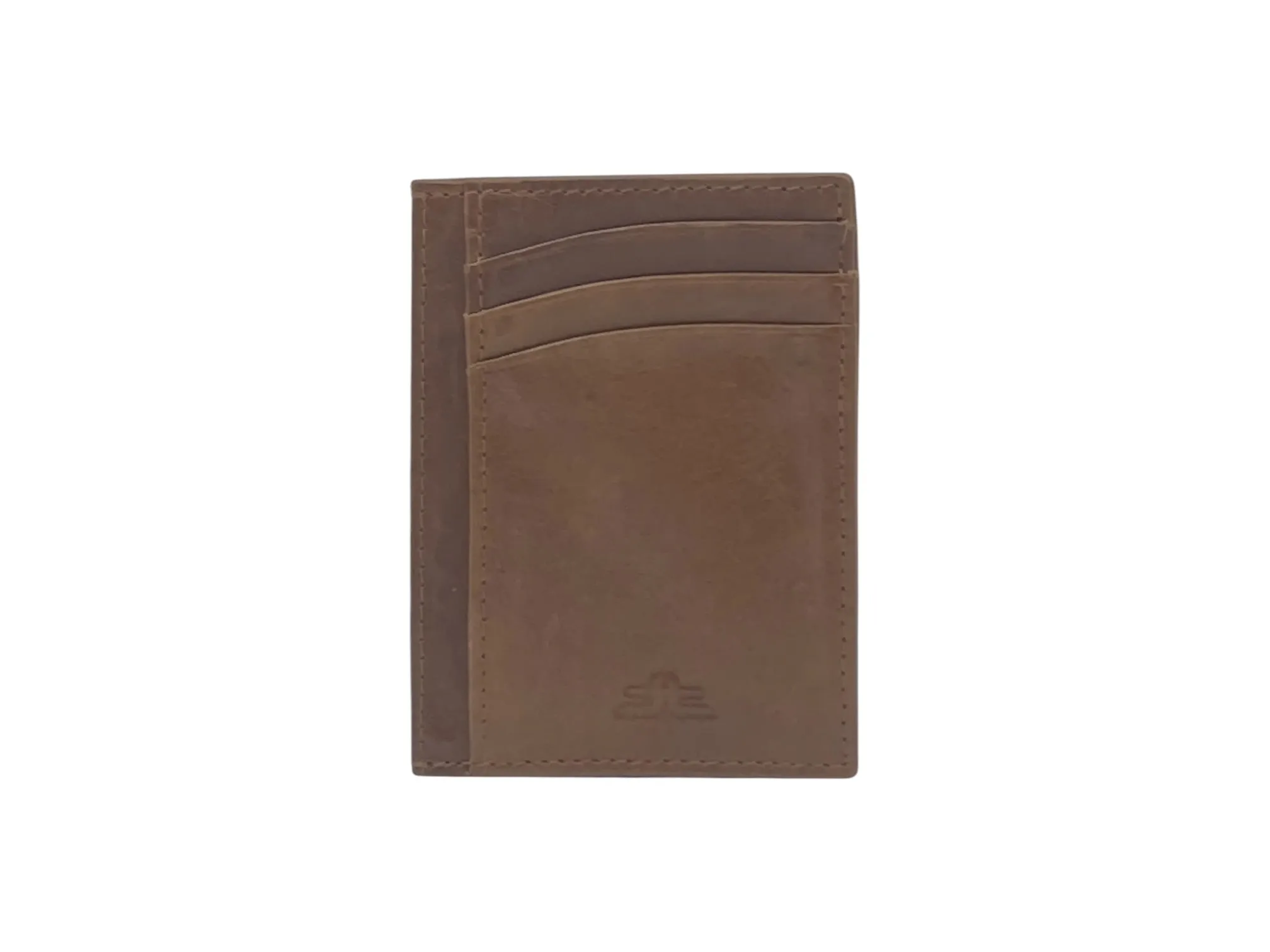Super Slim Soft Genuine Leather Card Holder, Mini Credit Card Wallet # 1598N