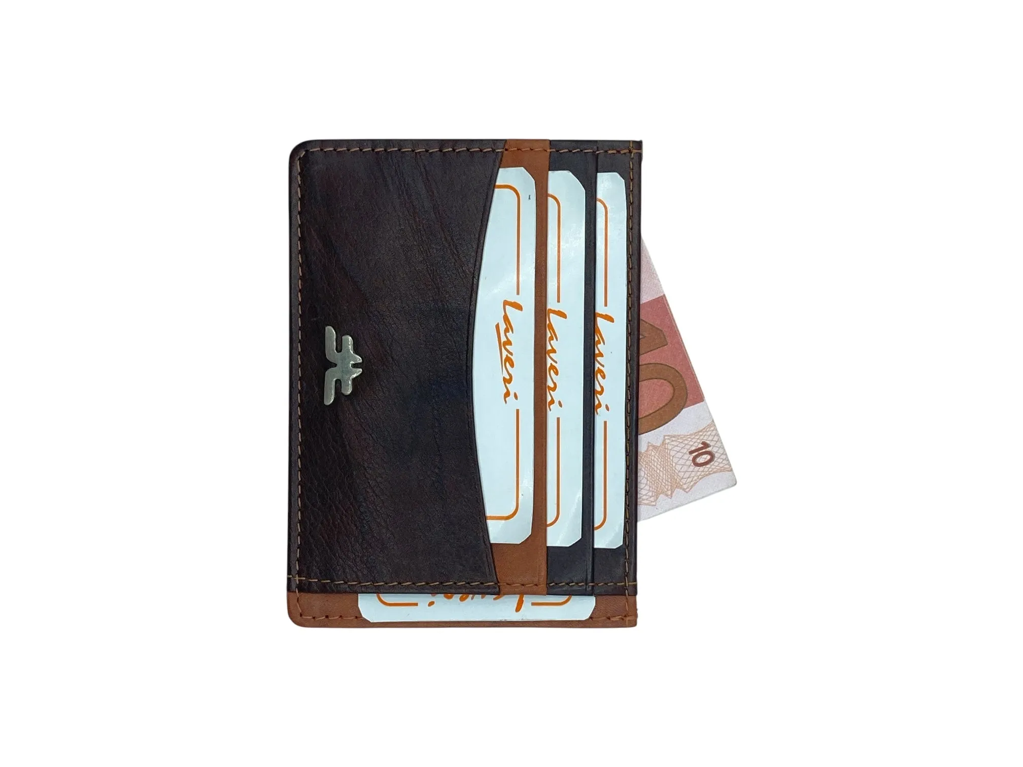 Super Slim Soft Genuine Leather Card Holder, Mini Credit Card Wallet # 685N