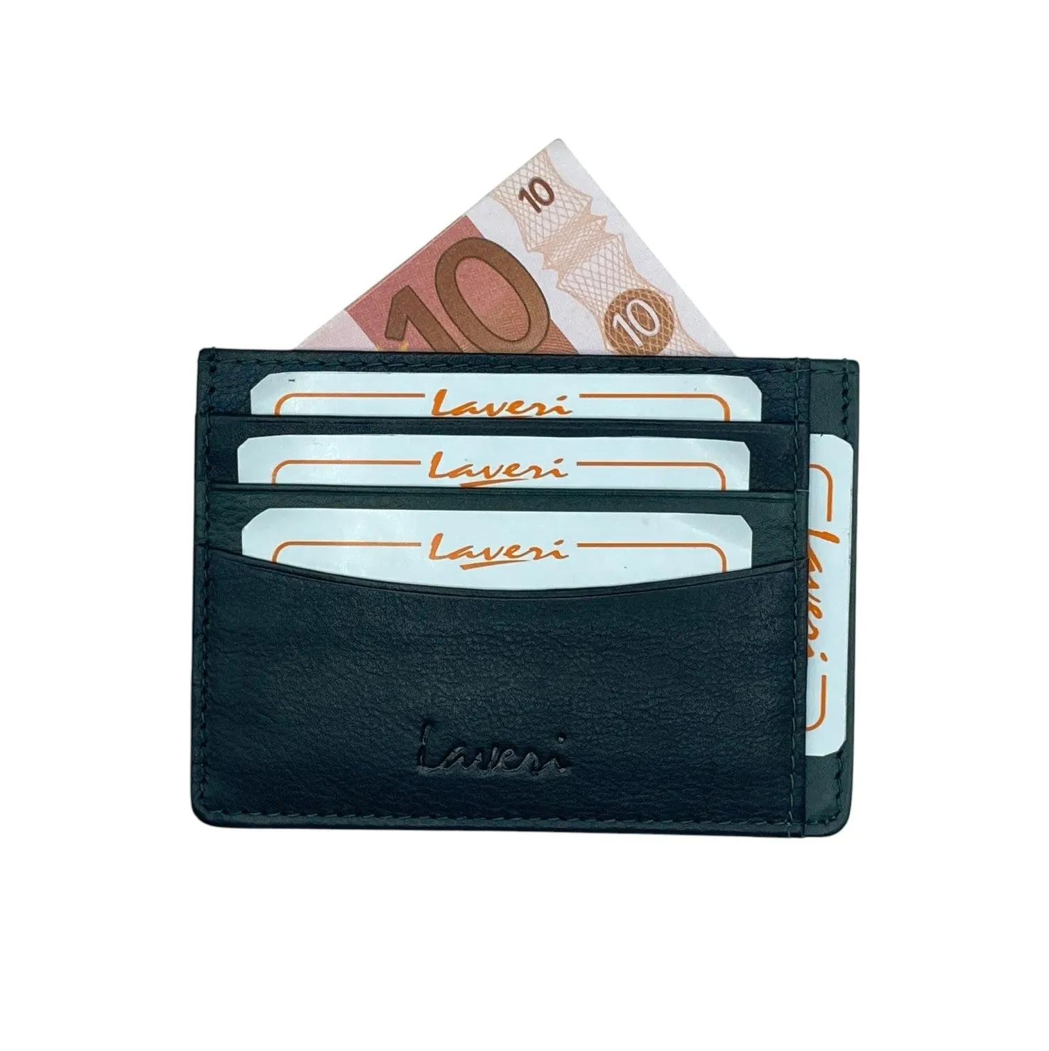 Super Slim Soft Genuine Leather Card Holder, Mini Credit Card Wallet # 685N