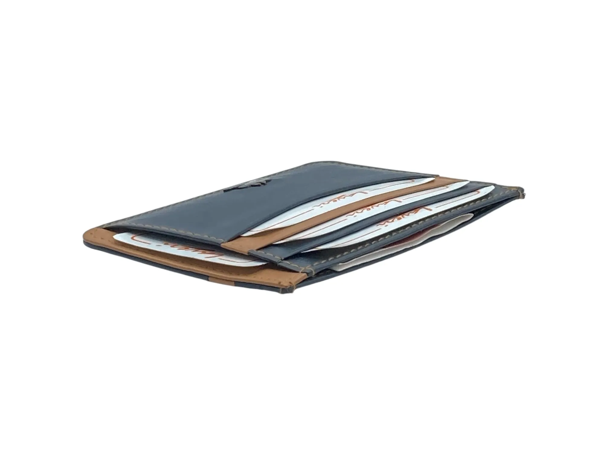 Super Slim Soft Genuine Leather Card Holder, Mini Credit Card Wallet # 685N
