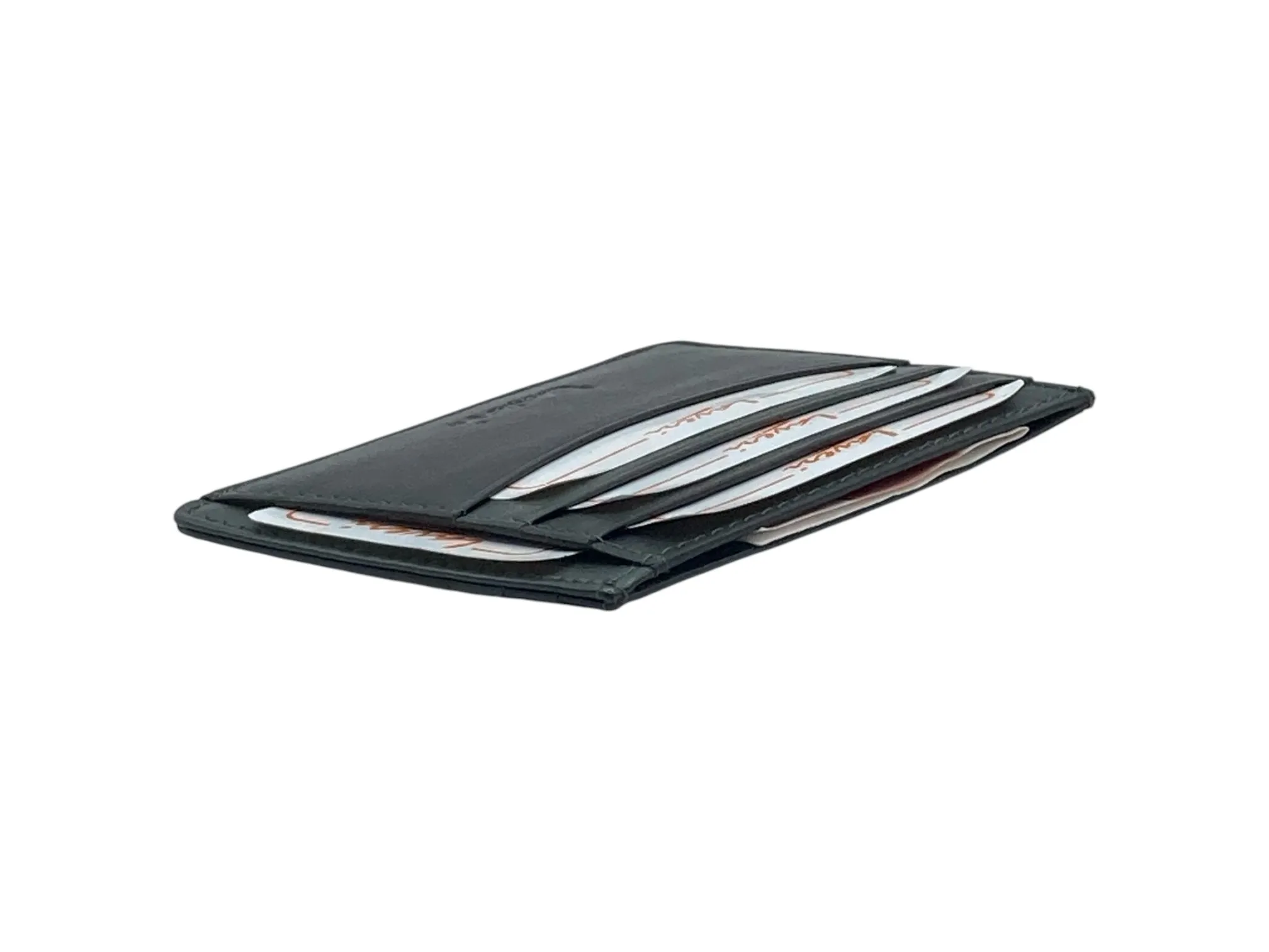 Super Slim Soft Genuine Leather Card Holder, Mini Credit Card Wallet # 685N