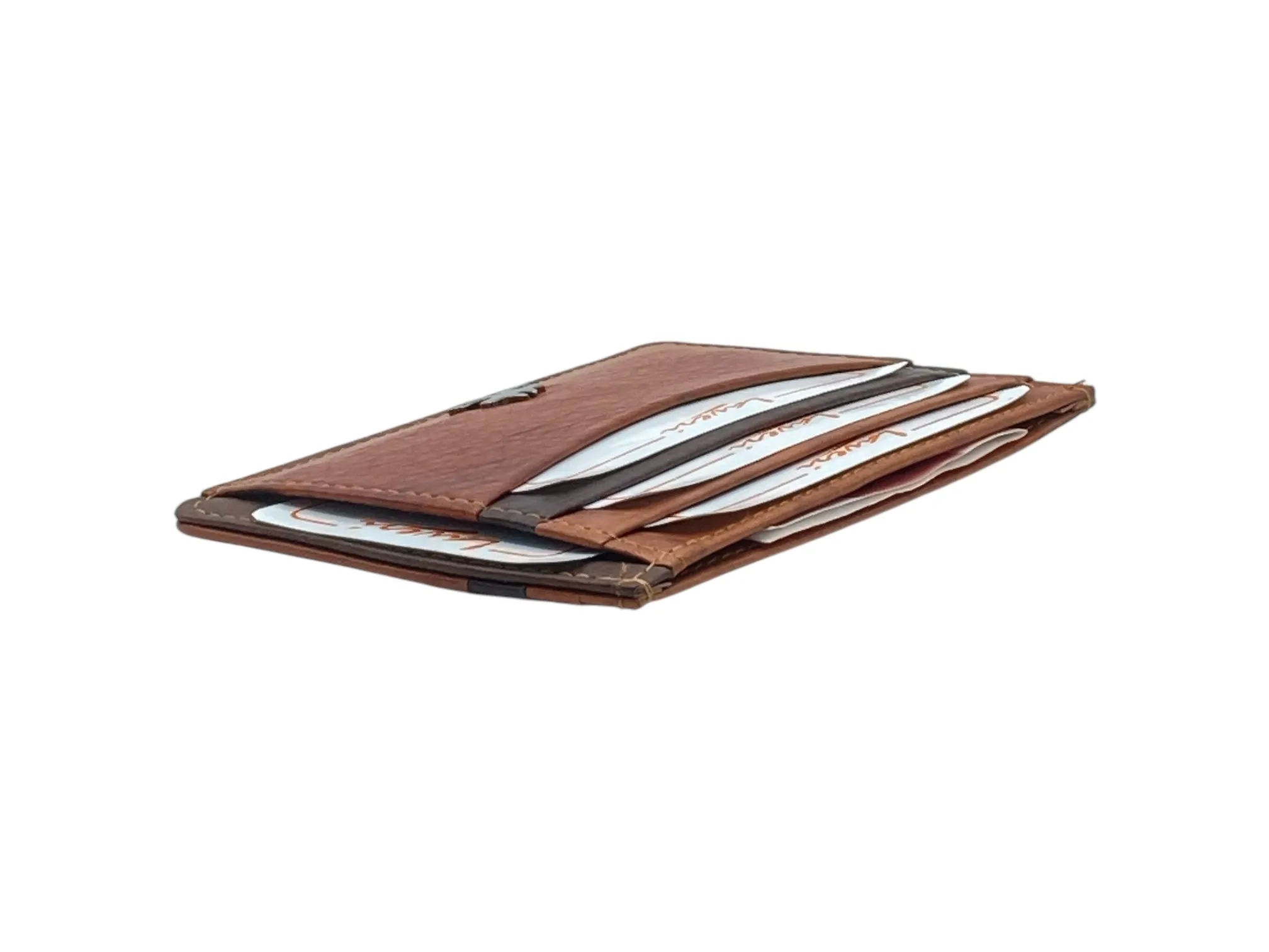Super Slim Soft Genuine Leather Card Holder, Mini Credit Card Wallet # 685N