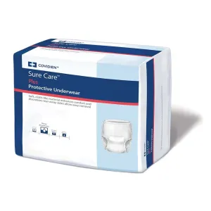 SureCare Protective Underwear Heavy Absorbency Size XL Case/56 (4 bags of 14)