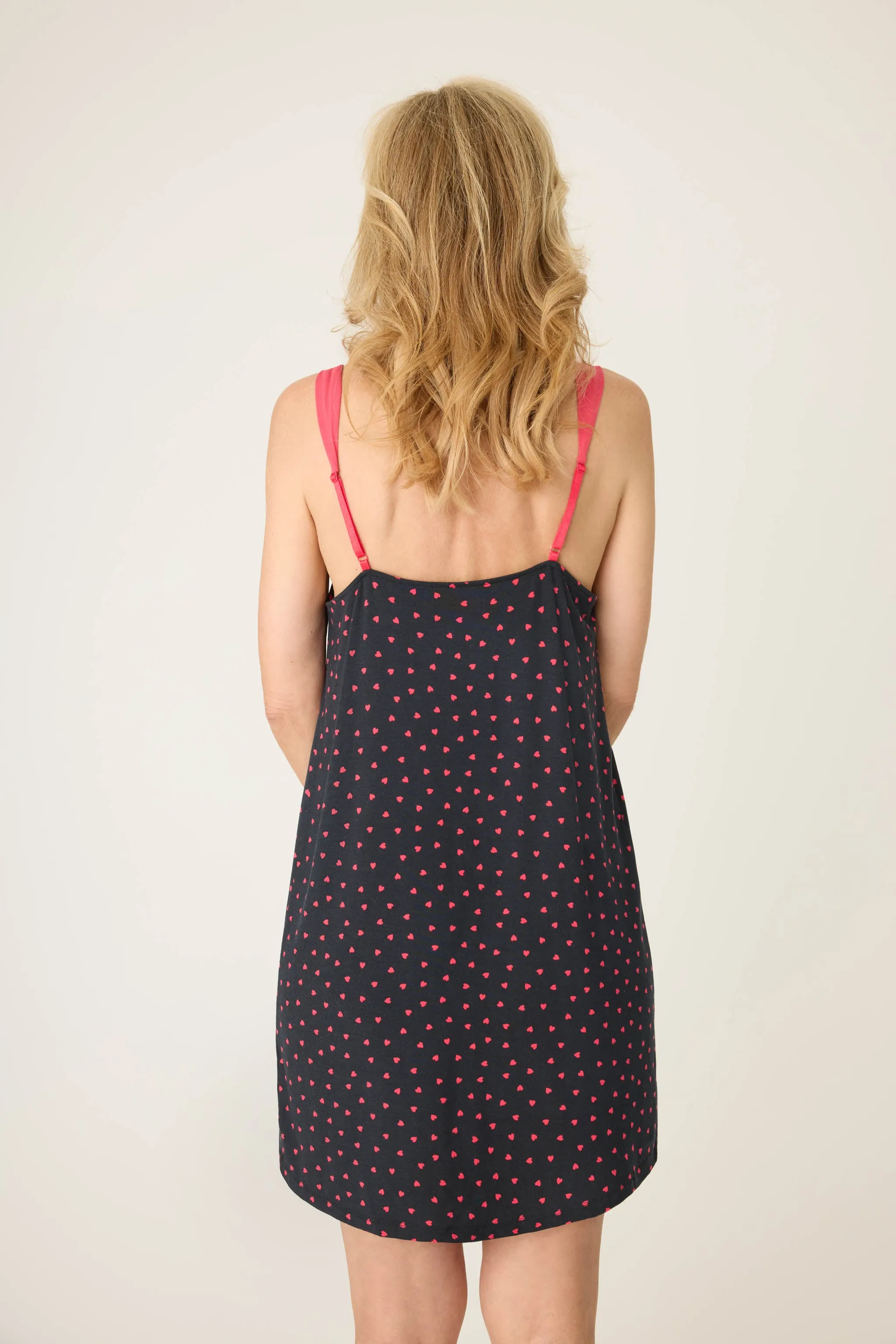 Sweet Dreams Chemise In Black - P.J. Salvage
