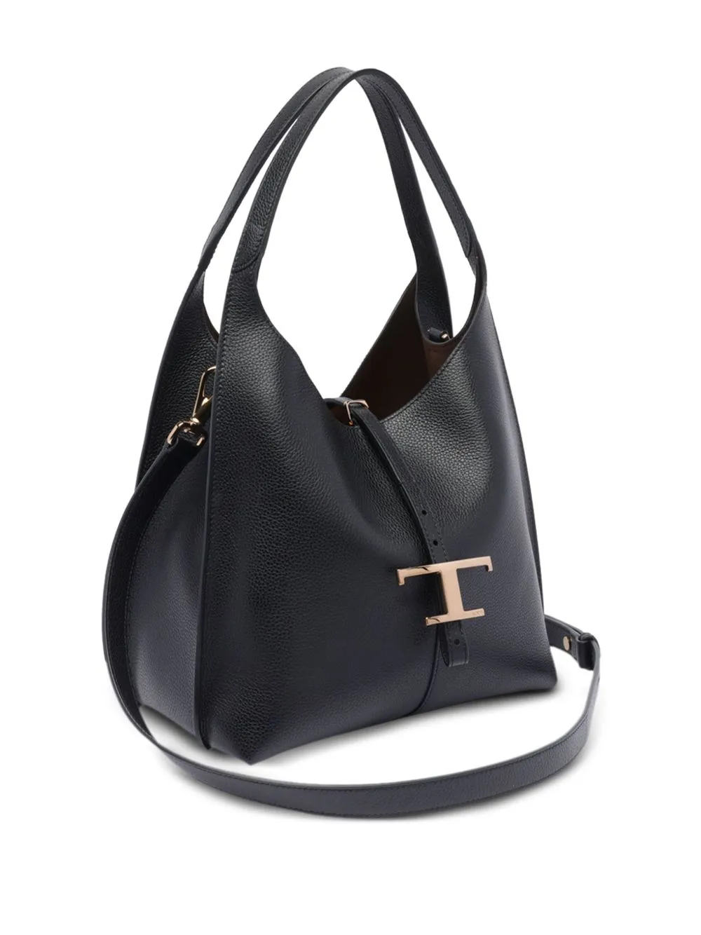 T timeless small leather shoulder bag