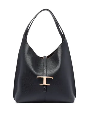 T timeless small leather shoulder bag