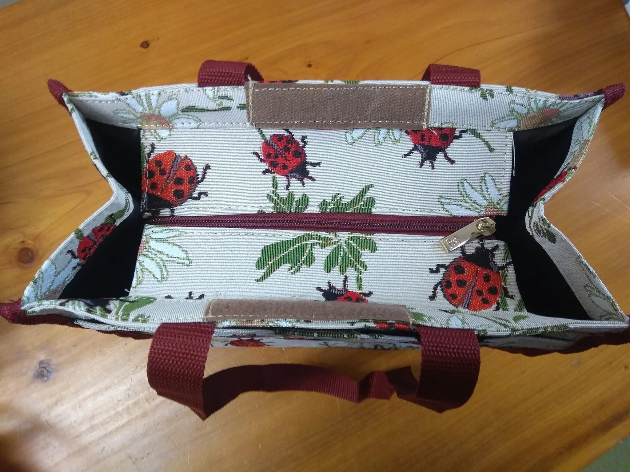 Tapestry Shopper Bag - Lavender