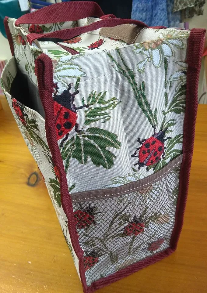 Tapestry Shopper Bag - Lavender