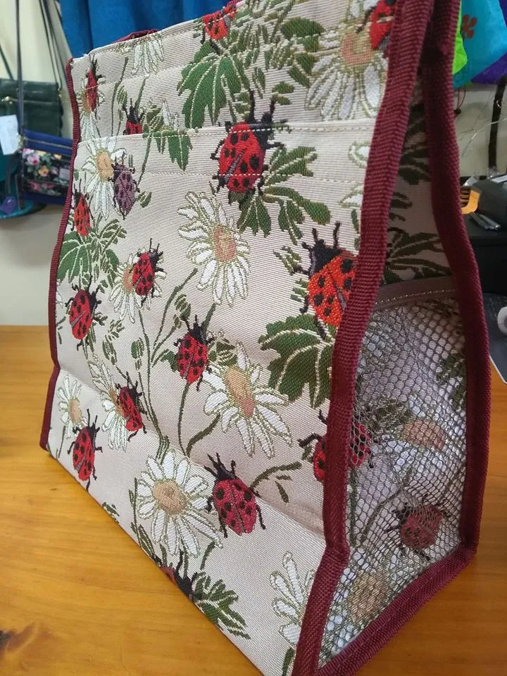 Tapestry Shopper Bag - Lavender