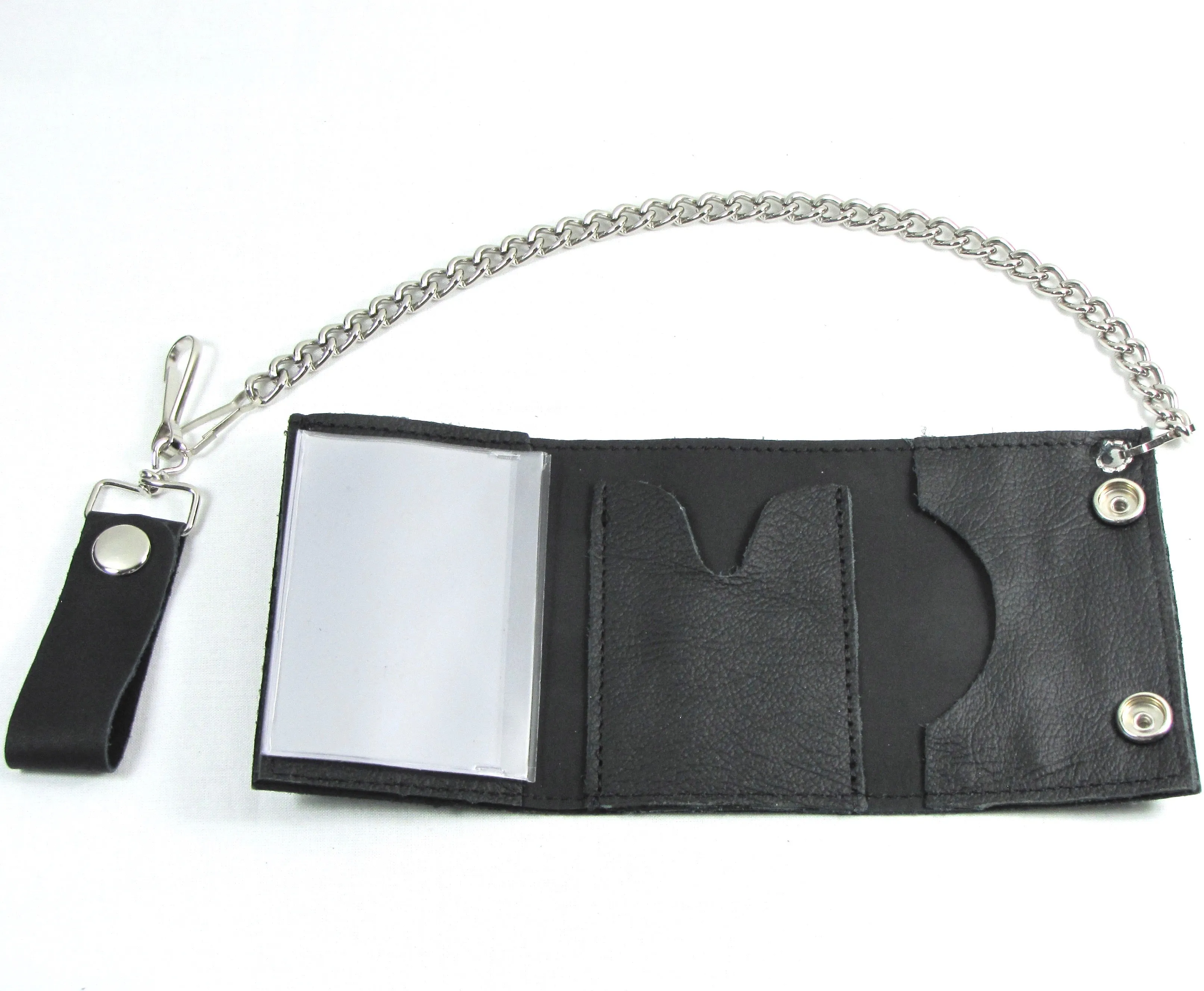 TC304-73 Tri-Fold Wallet w/Chain- Claw w/Motor