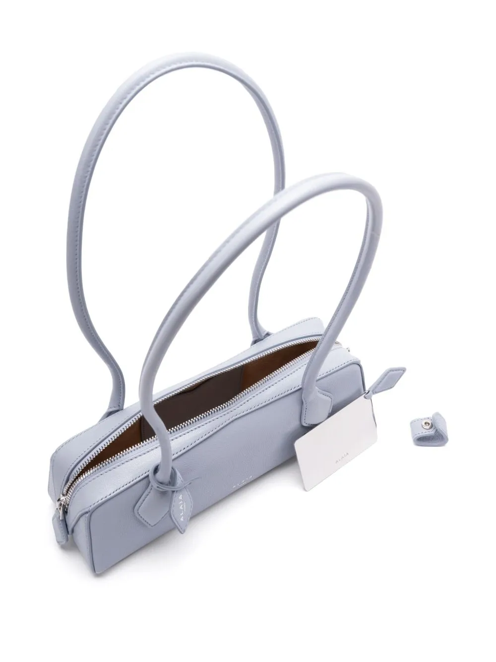 Teckel small leather shoulder bag
