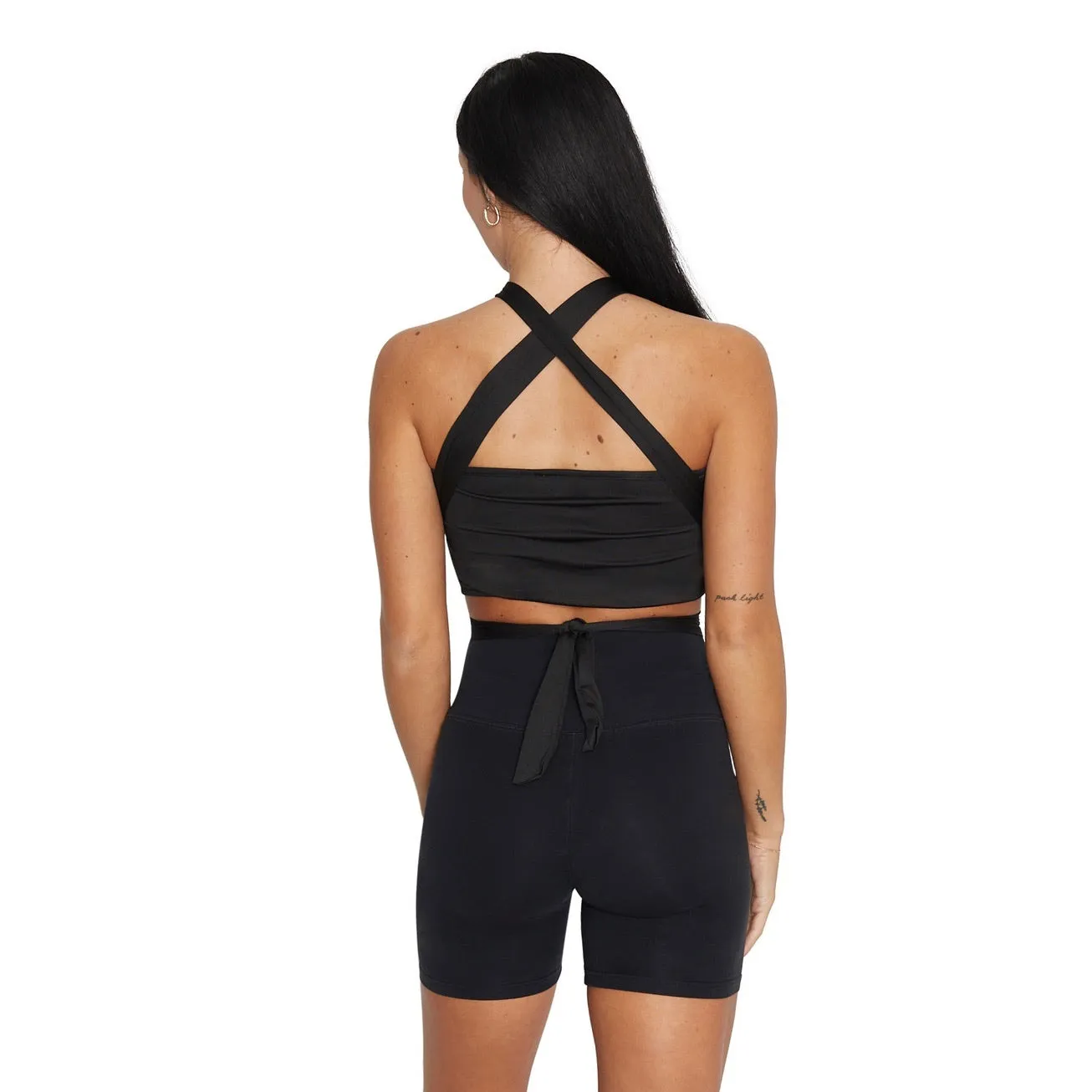 Texas Tech Black Multi Way Bandeau Top