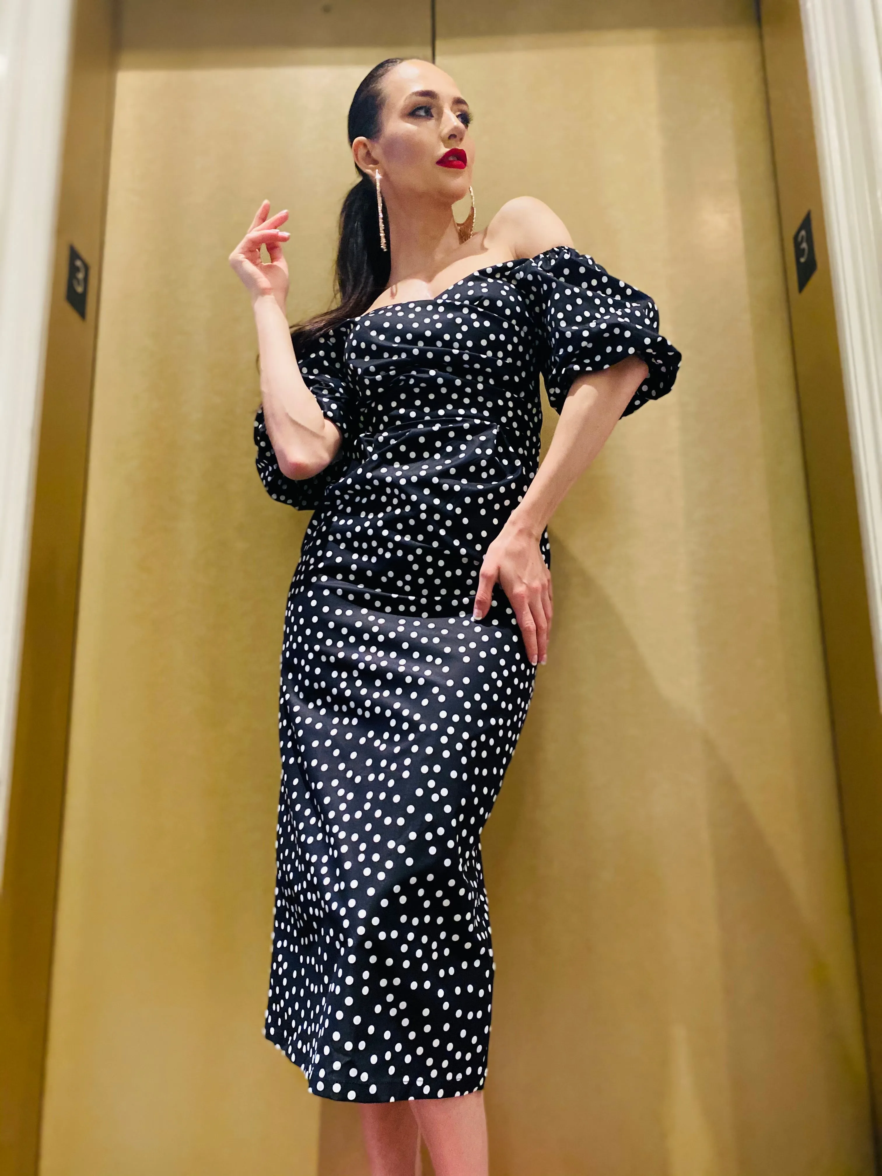 The “Anne” off the Shoulder Dress