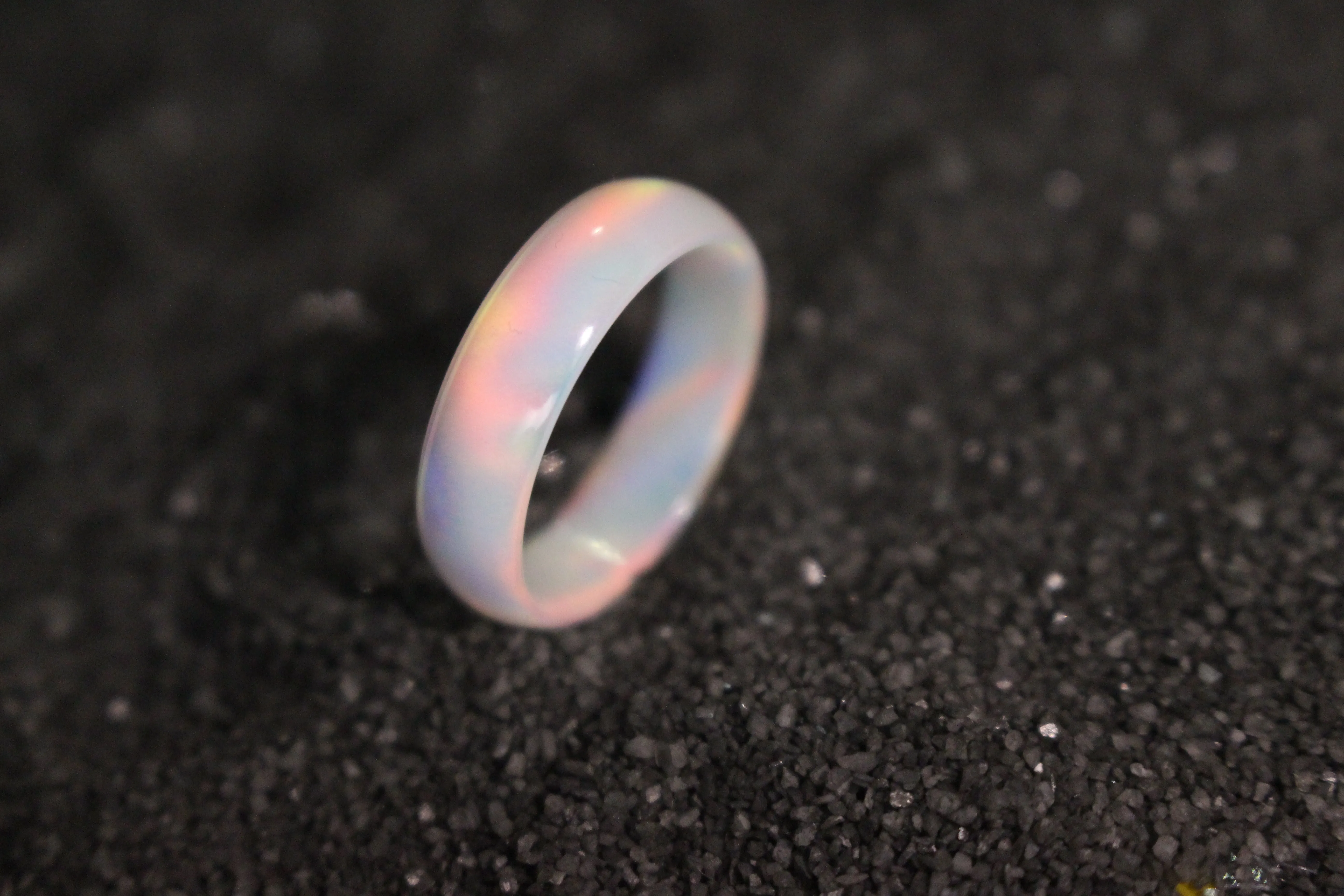 The Atlas - White Opal Ring