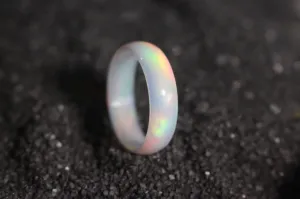 The Atlas - White Opal Ring