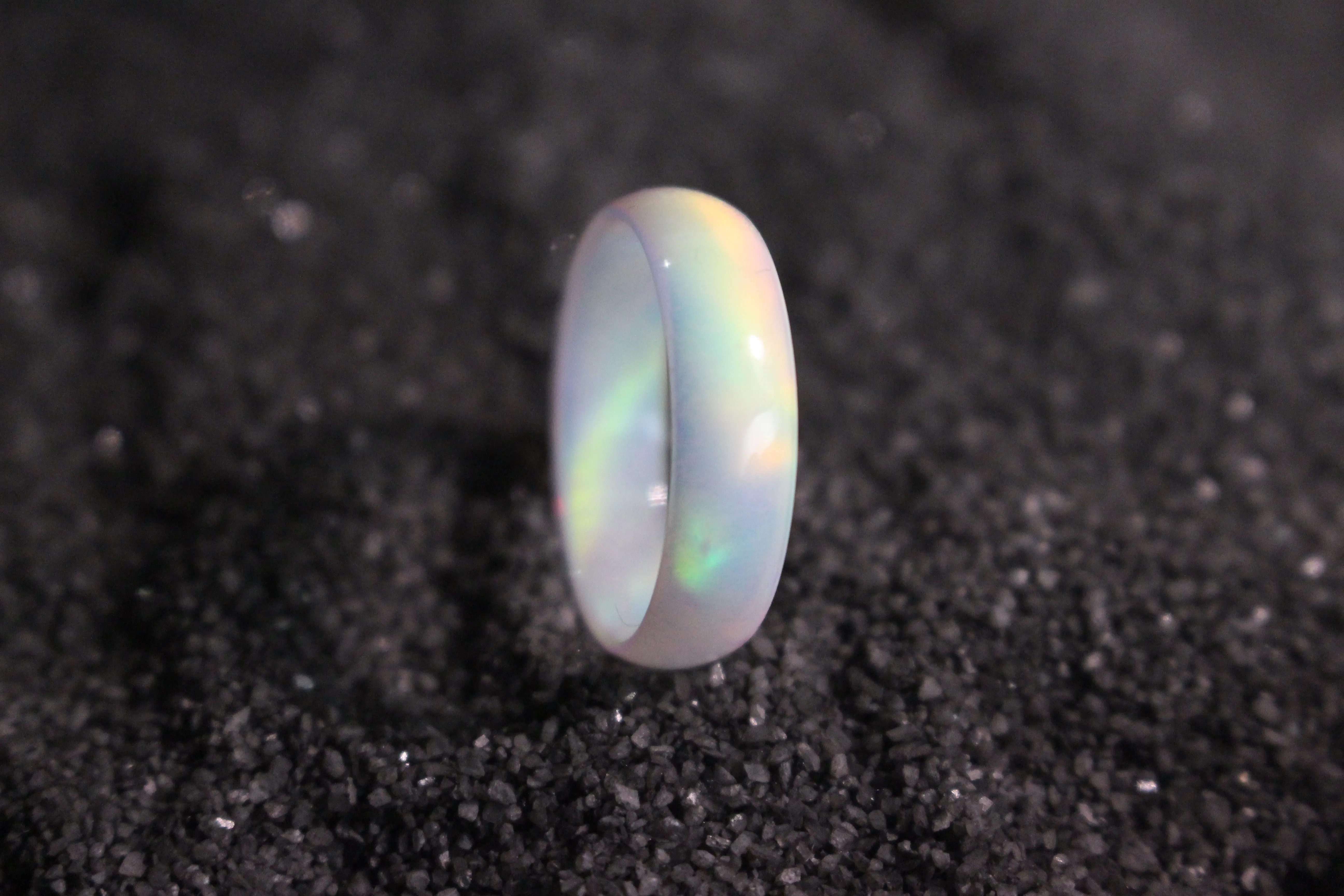 The Atlas - White Opal Ring