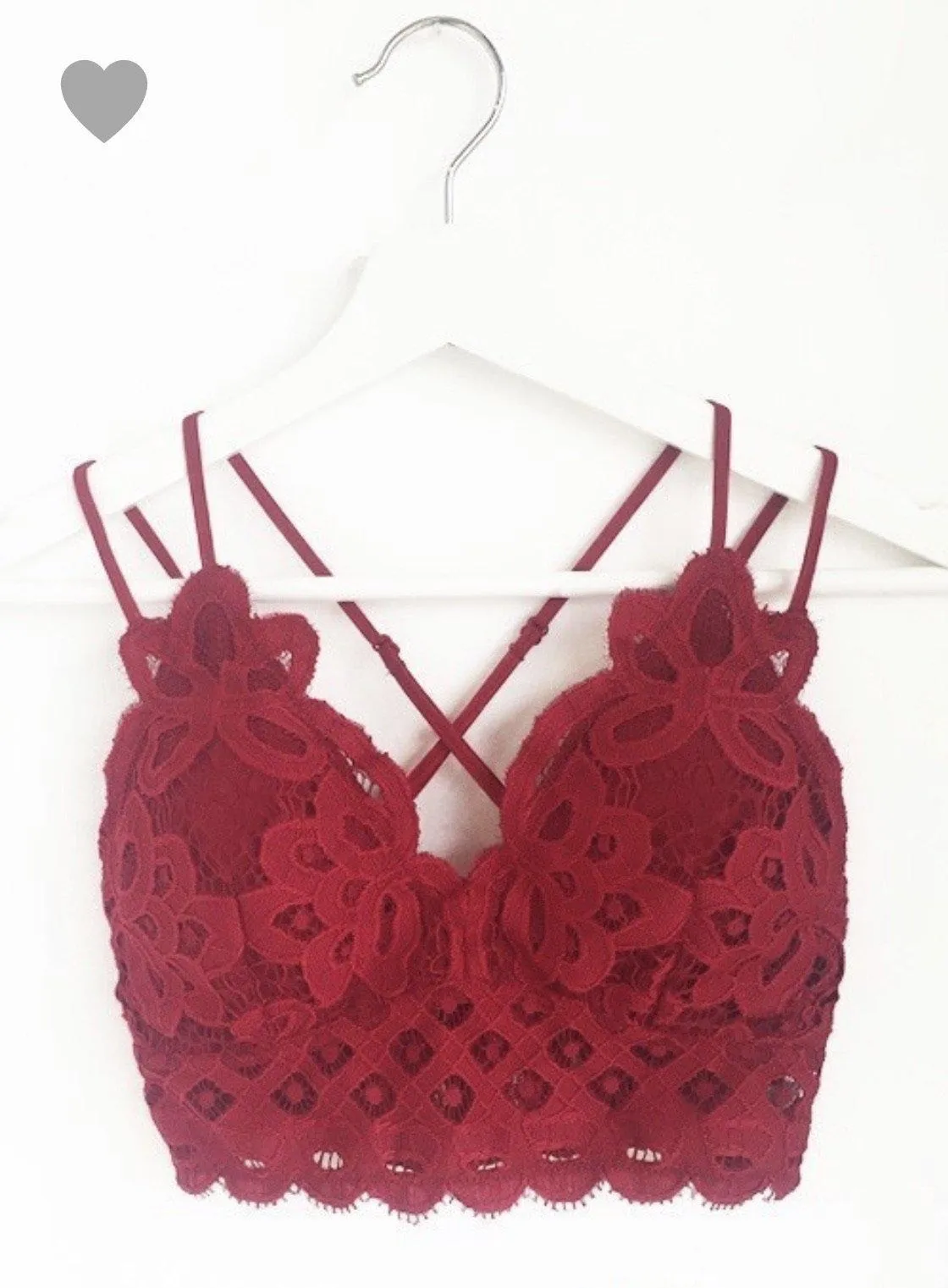 The Blakely Bralette- multiple colors