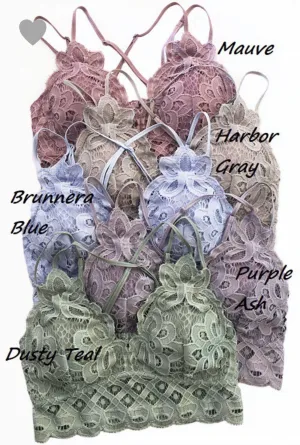 The Blakely Bralette- multiple colors