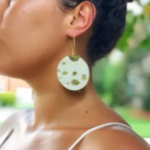 The Margret Leather Earrings