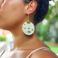 The Margret Leather Earrings