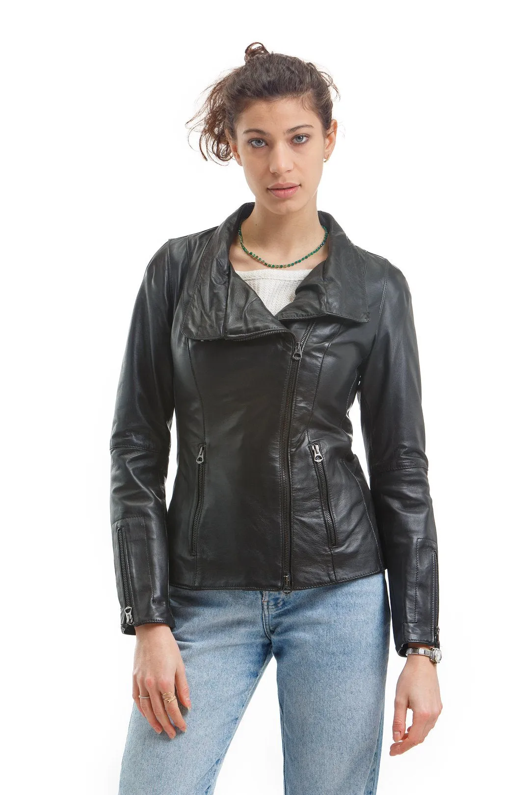 The Naomi Leather Jacket