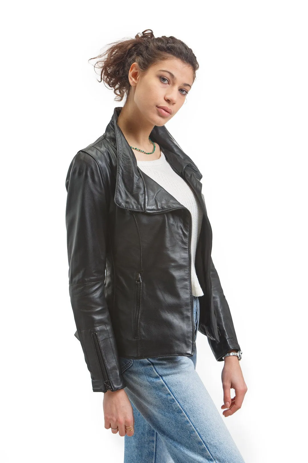 The Naomi Leather Jacket