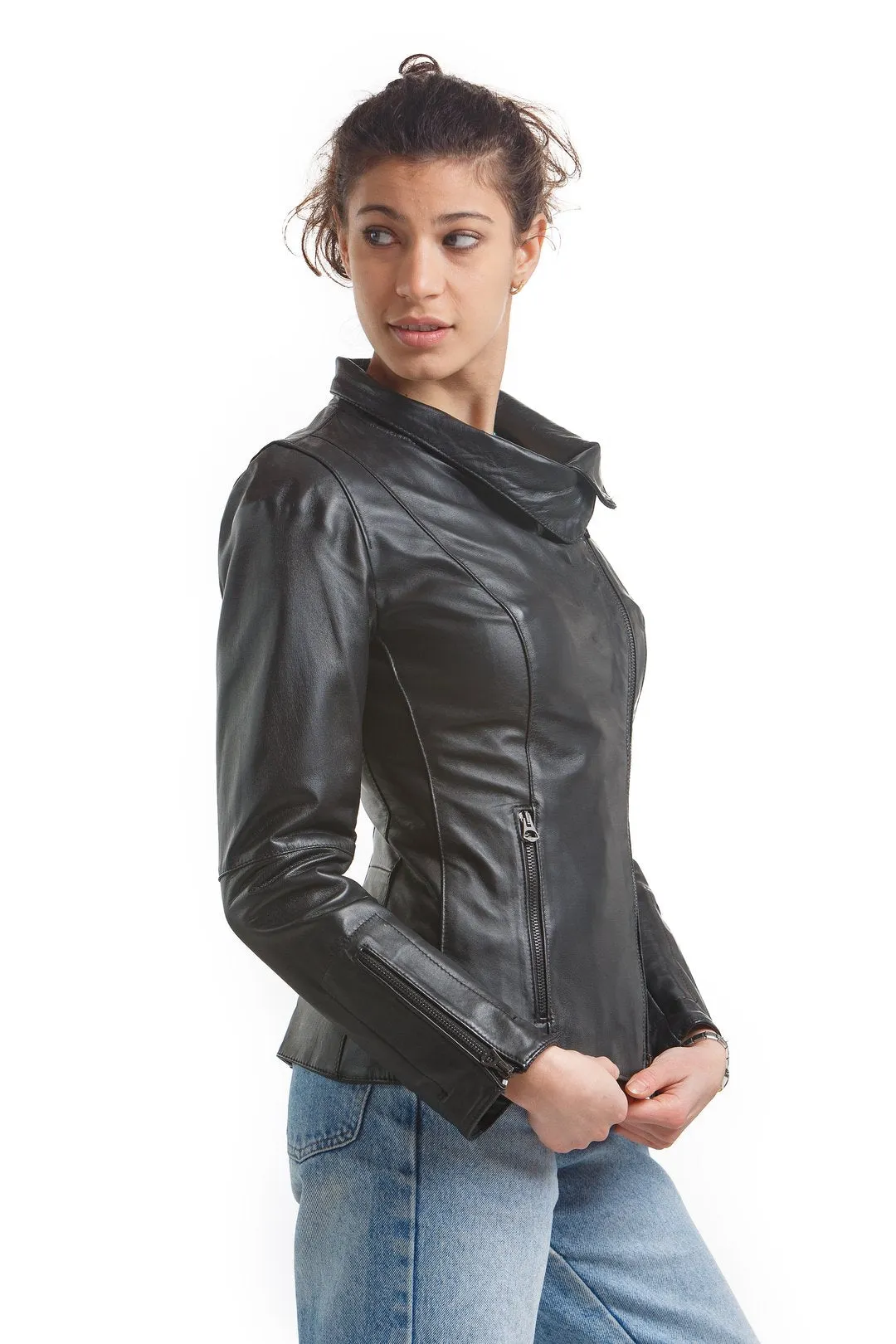 The Naomi Leather Jacket